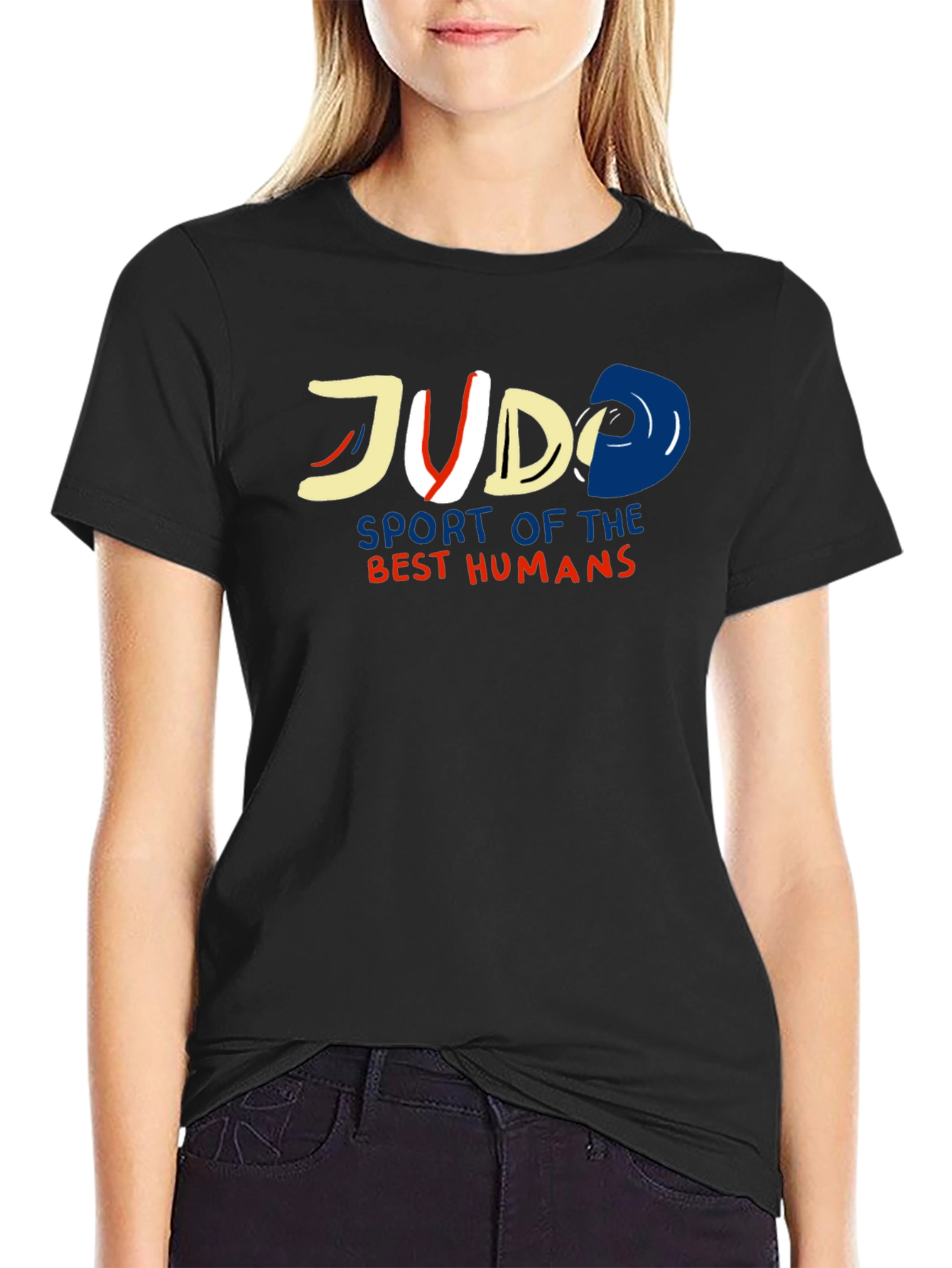 Judo Sport of the Best Humans Black T-Shirt