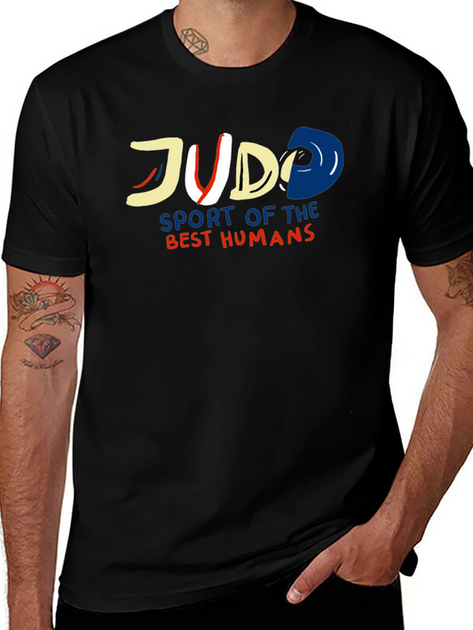 Judo Sport of the Best Humans Black T-Shirt