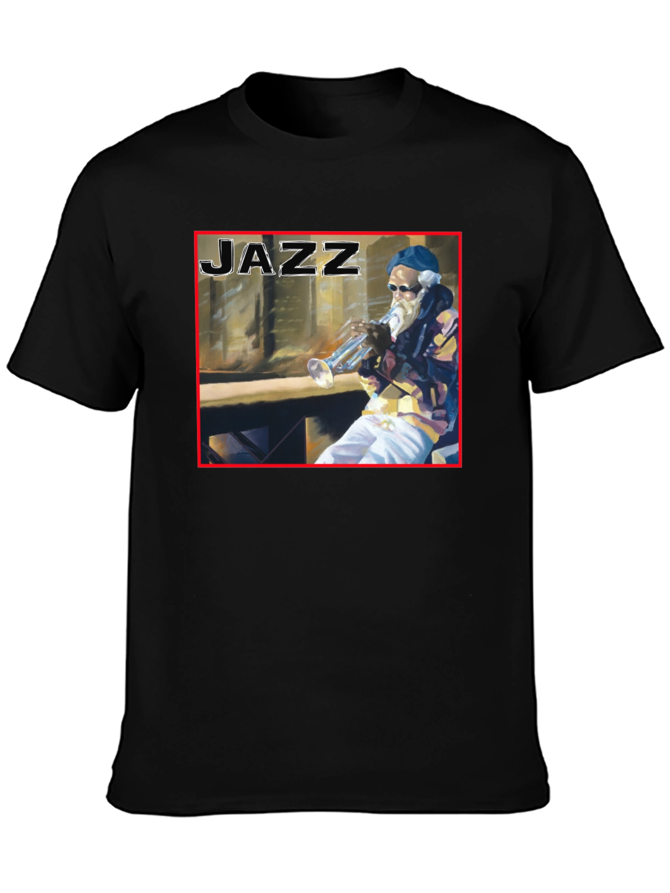 Jazz Musician Graphic T-Shirt