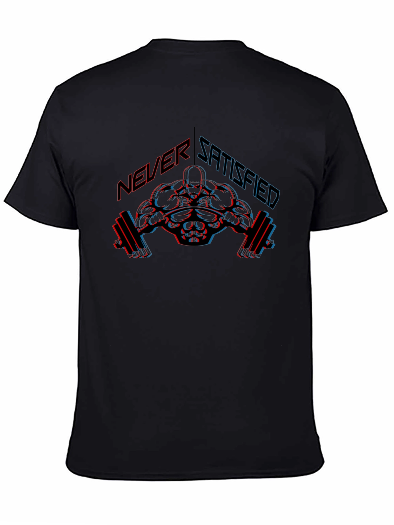 Never Satisfied Graphic T-Shirt
