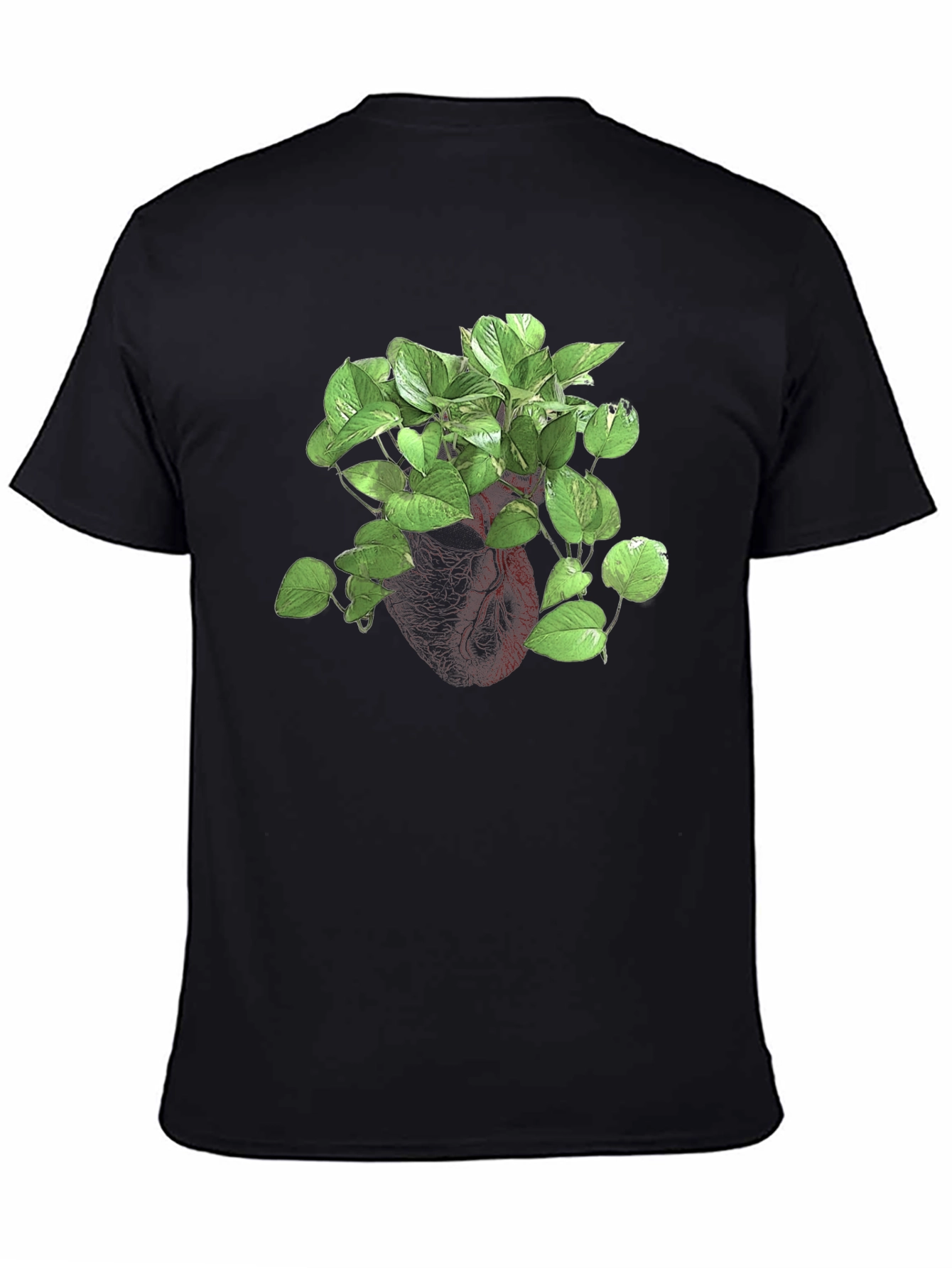 Botanical Heart T-Shirt - Unique Plant Lover Tee