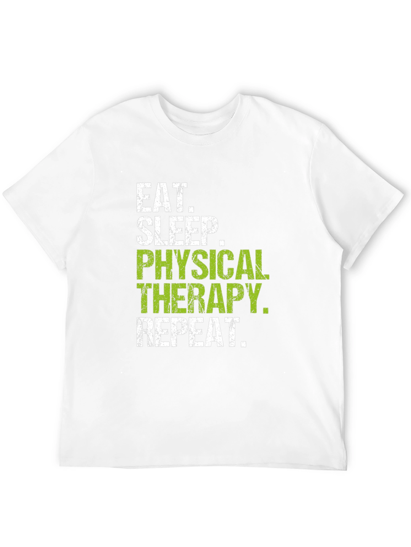 Eat Sleep Physical Therapy Repeat Black T-Shirt