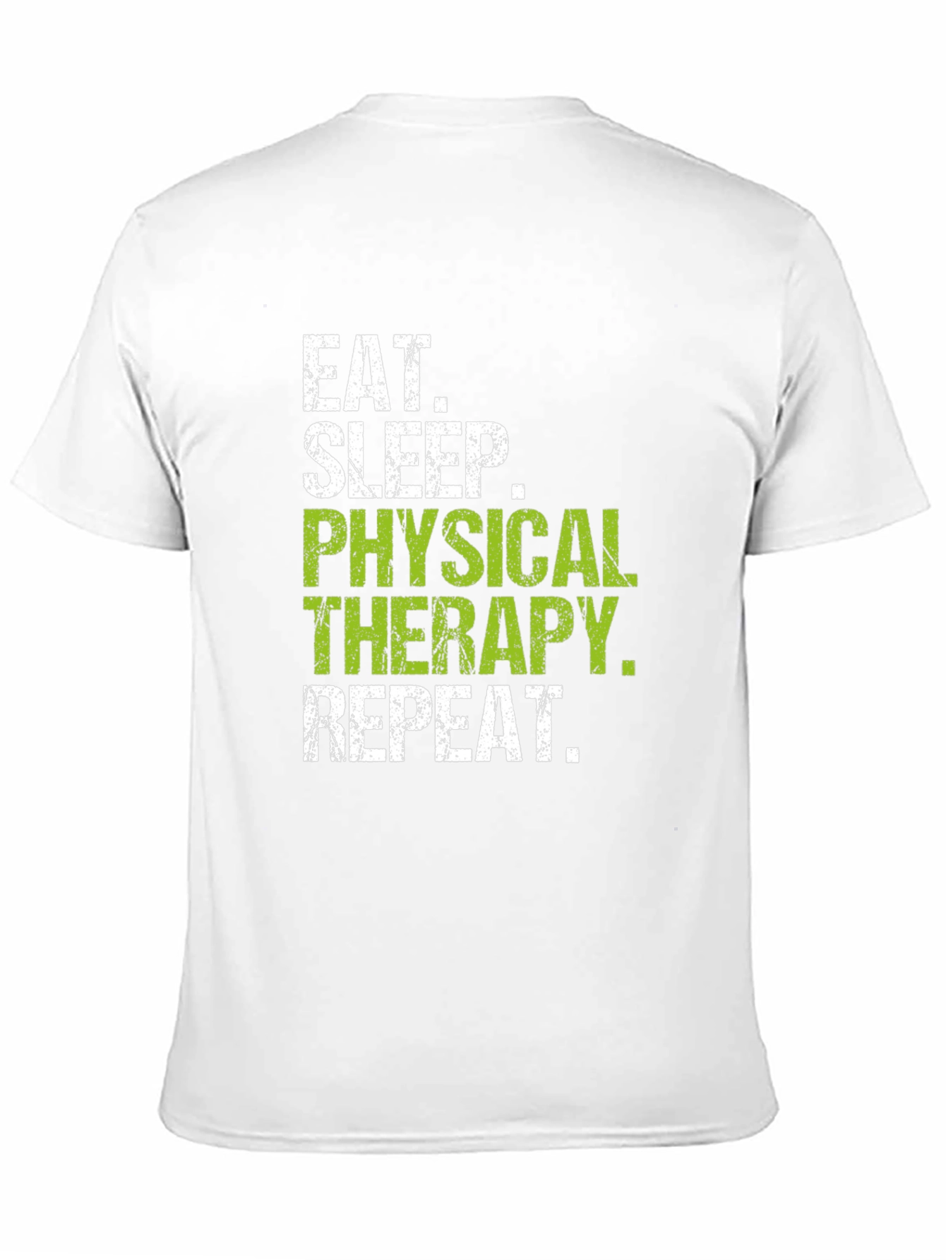 Eat Sleep Physical Therapy Repeat Black T-Shirt