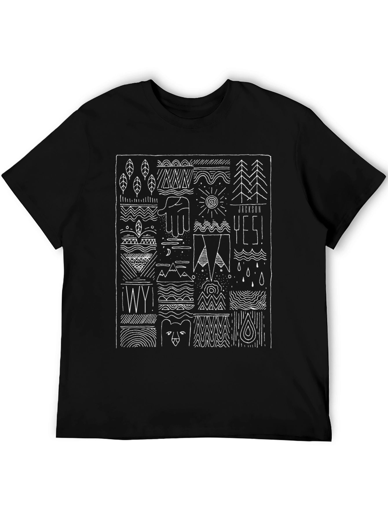Nature Inspired Graphic Print T-Shirt