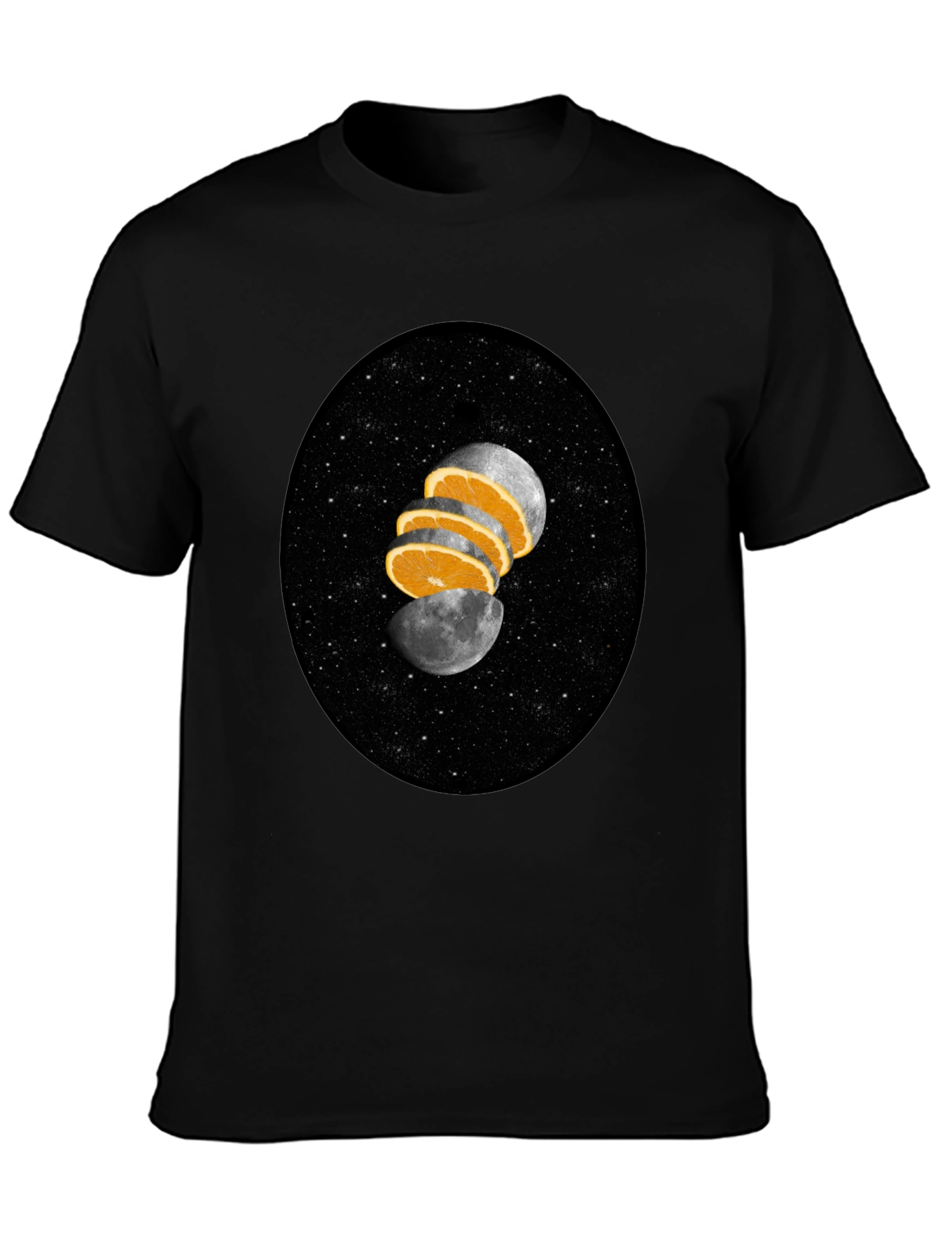 Moon Orange Graphic Tee