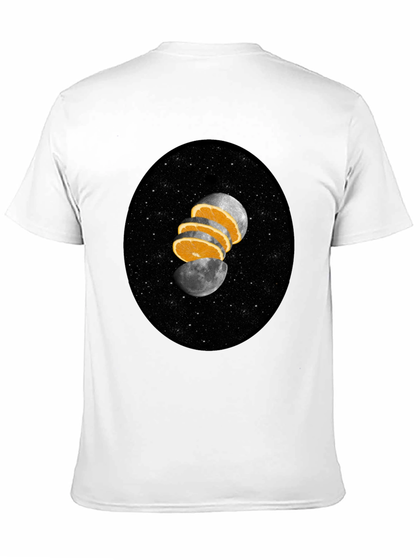Moon Orange Graphic Tee