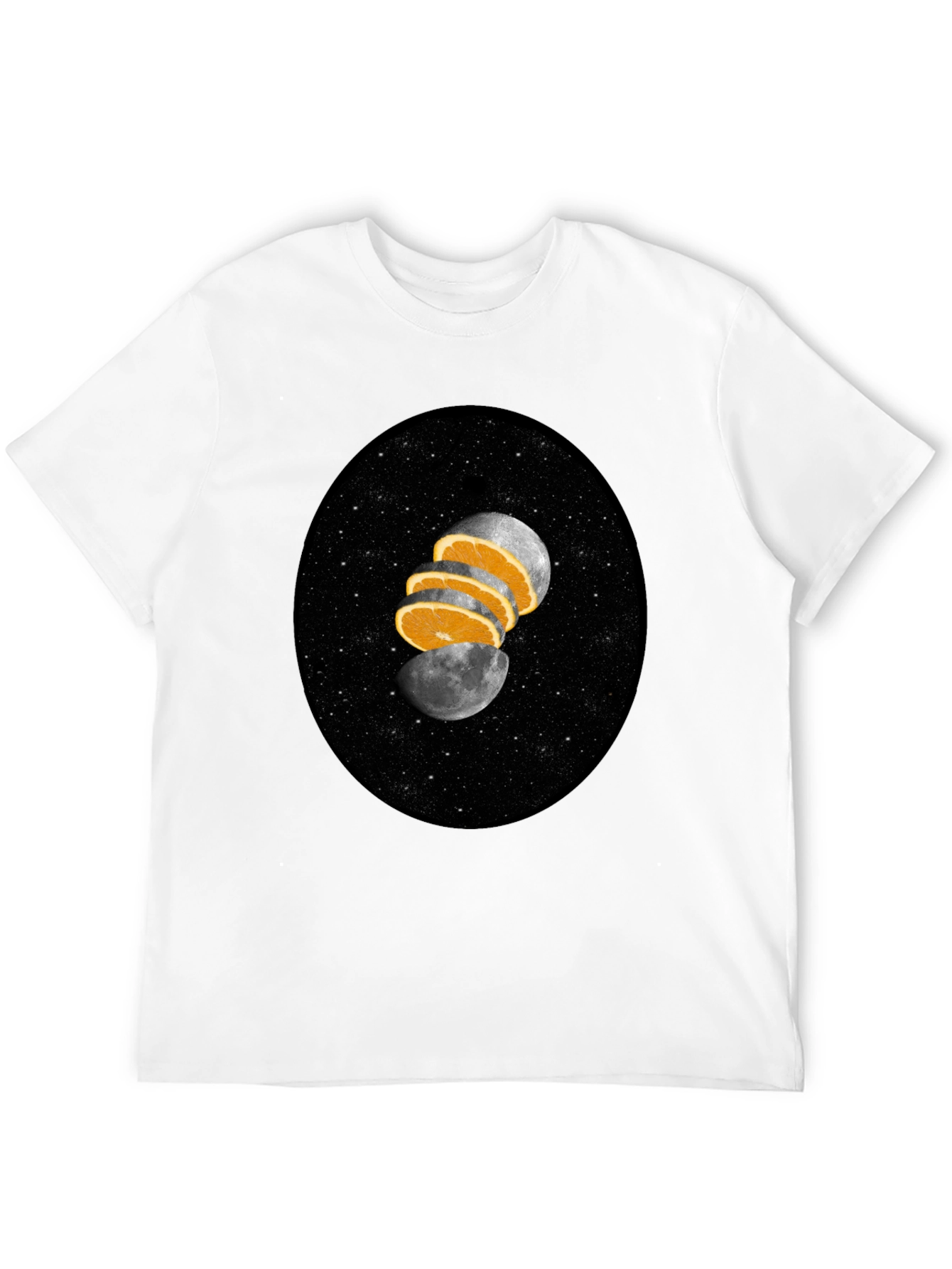 Moon Orange Graphic Tee