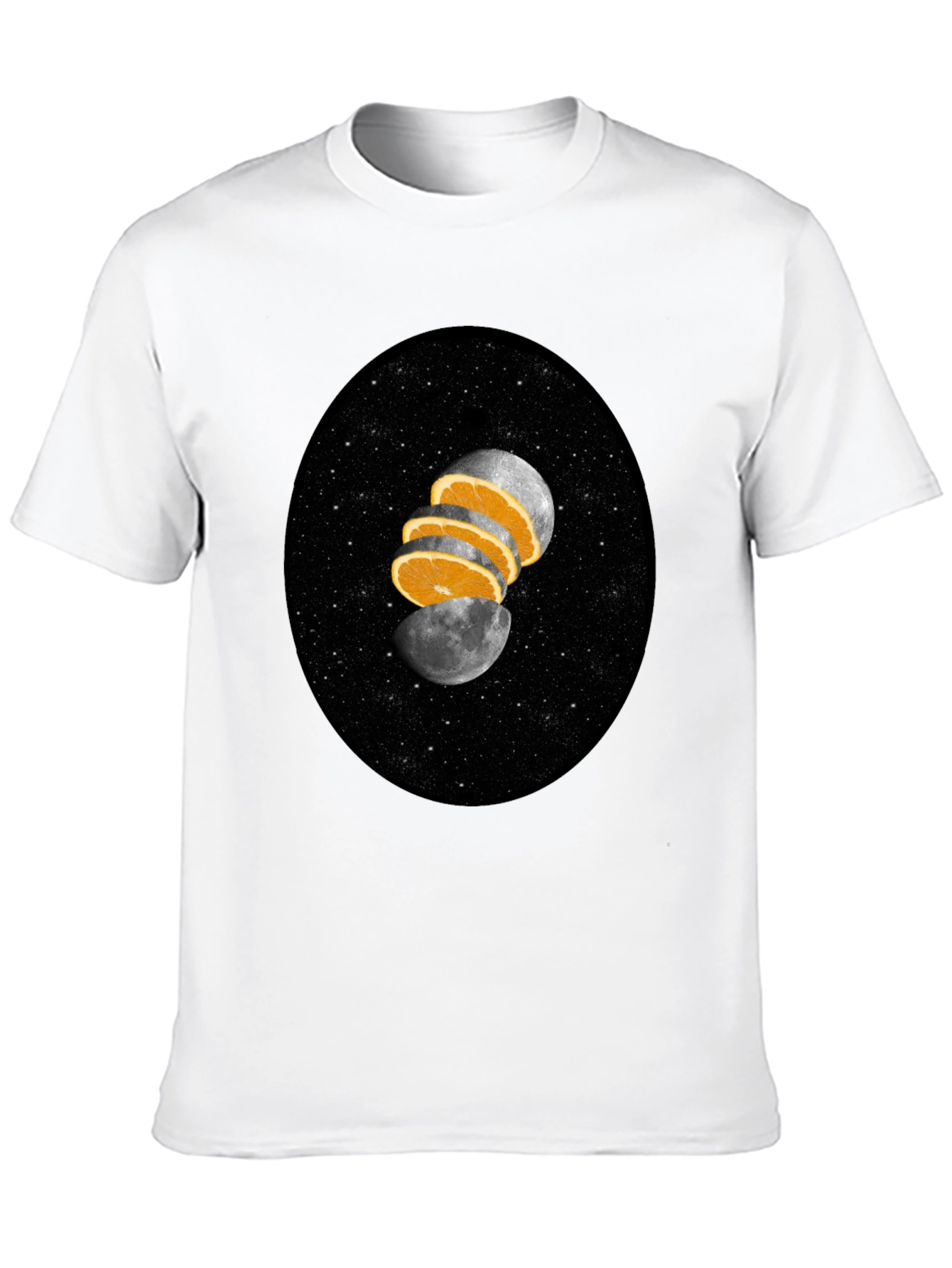 Moon Orange Graphic Tee