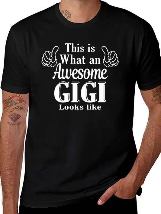 Awesome Gigi T-Shirt - Gift for Grandmothers