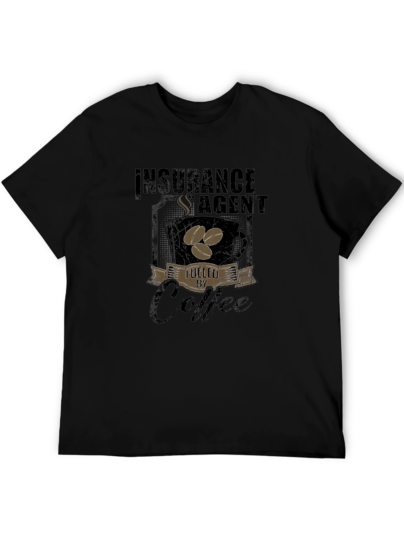 Insurance Agent Fuelled By Coffee T-Shirt