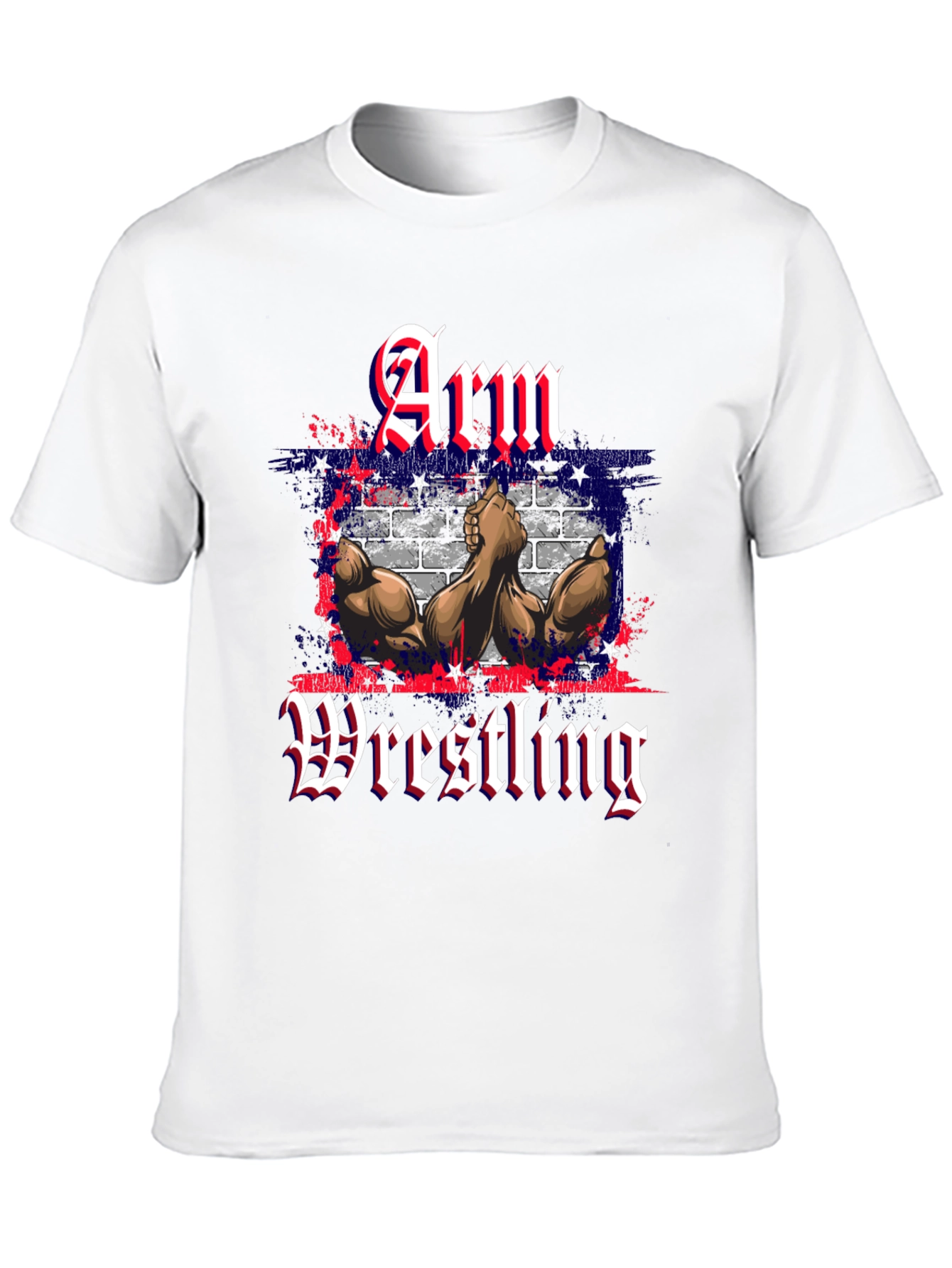 Arm Wrestling Patriotic T-Shirt