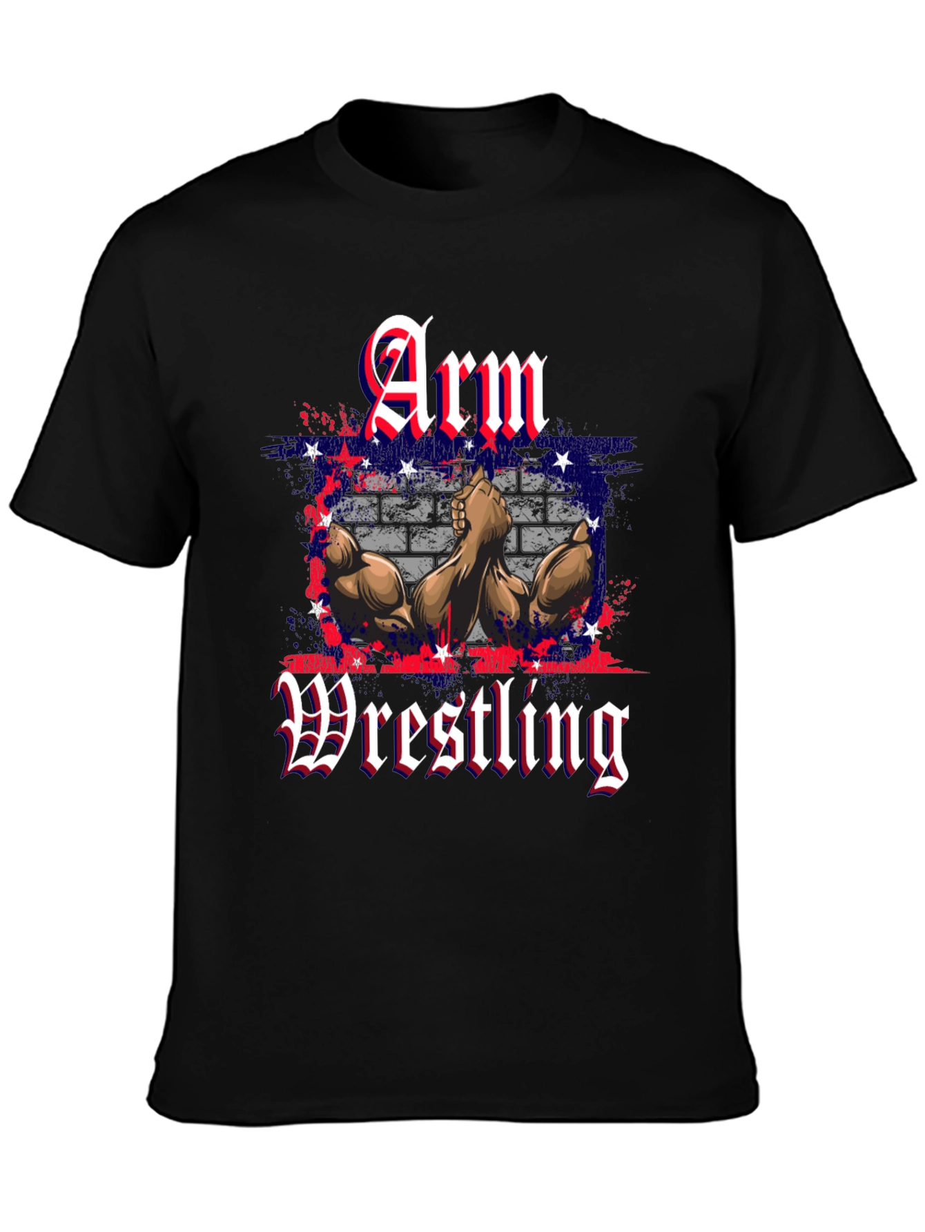 Arm Wrestling Patriotic T-Shirt