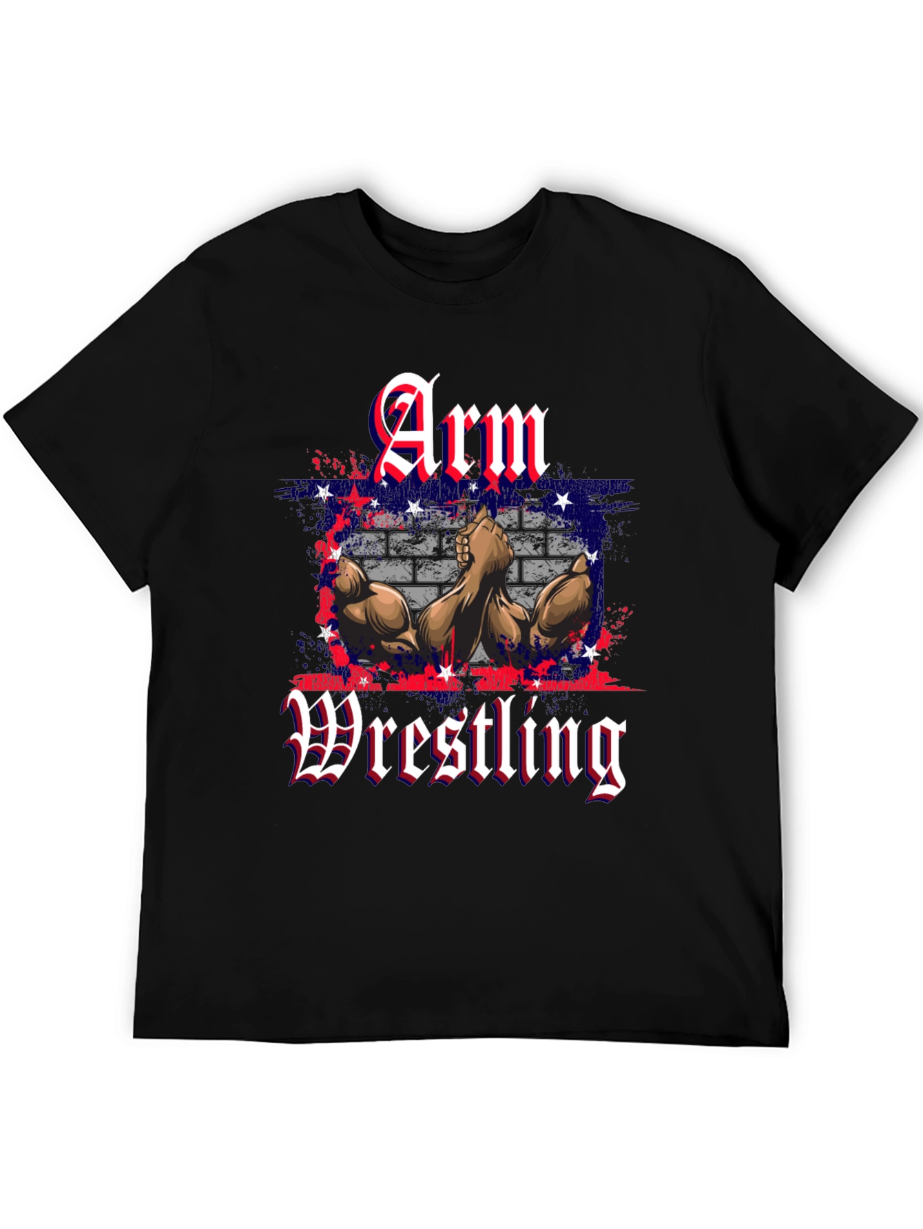 Arm Wrestling Patriotic T-Shirt