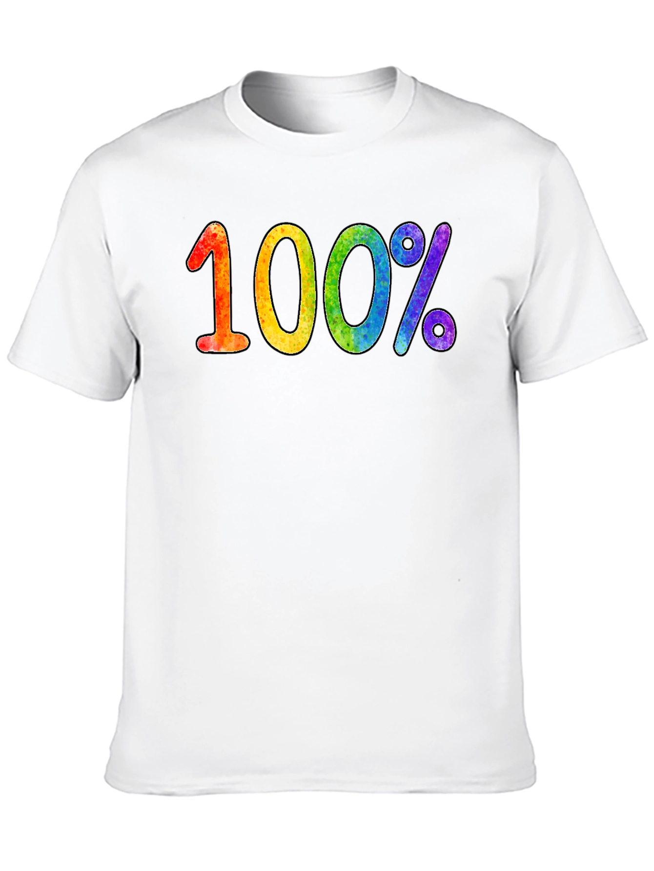 Rainbow 100% Pride T-Shirt