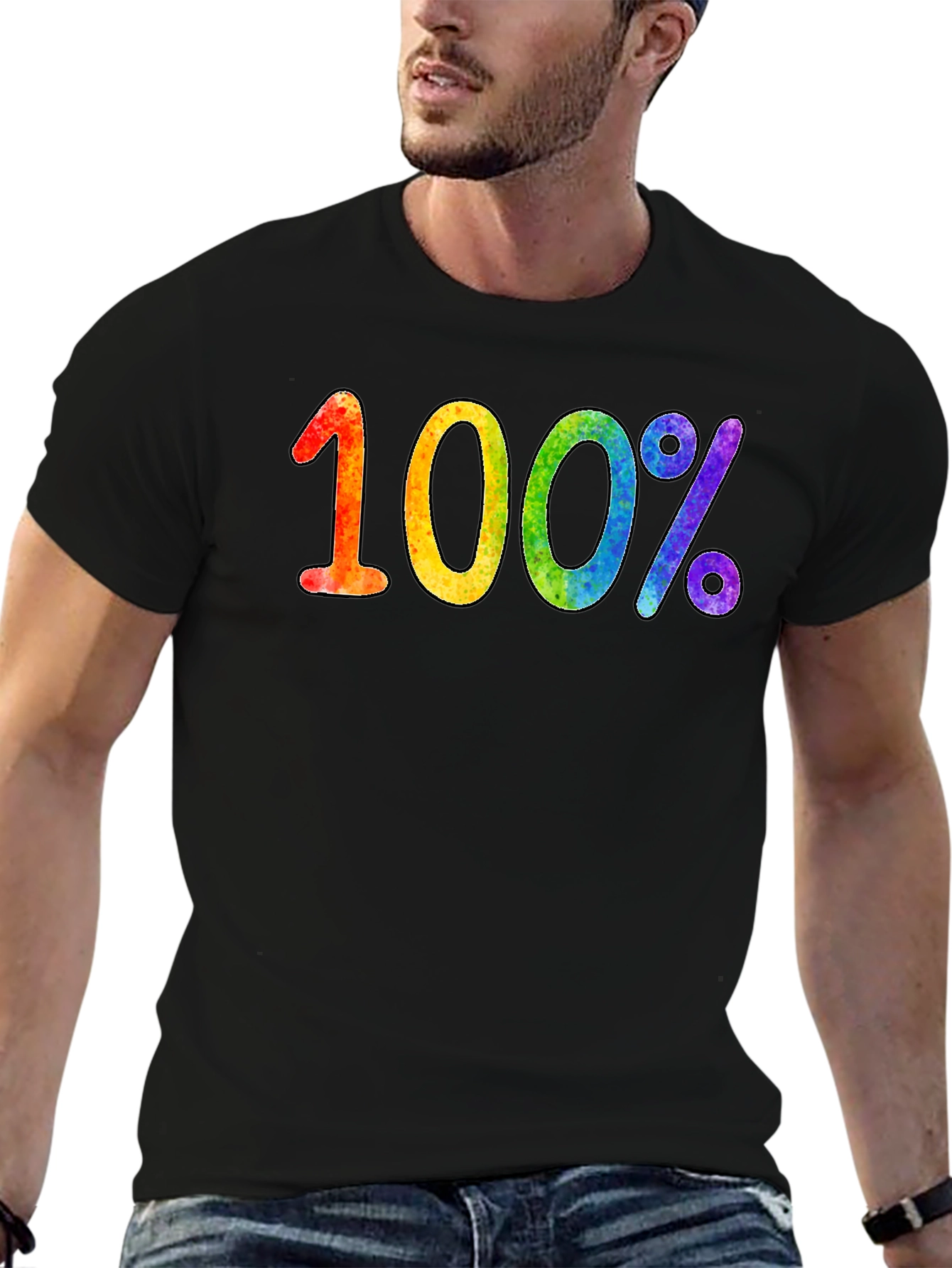 Rainbow 100% Pride T-Shirt