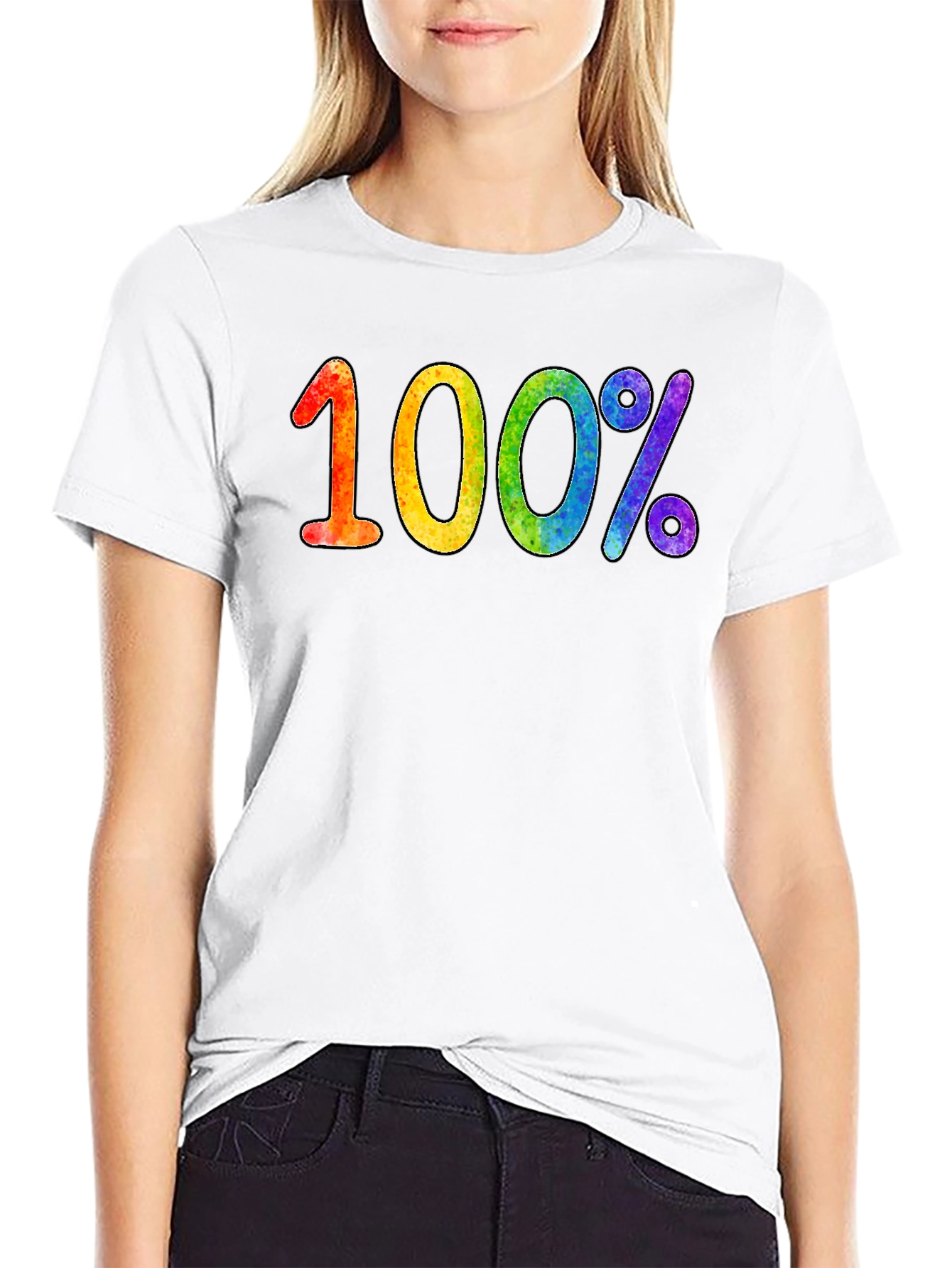 Rainbow 100% Pride T-Shirt