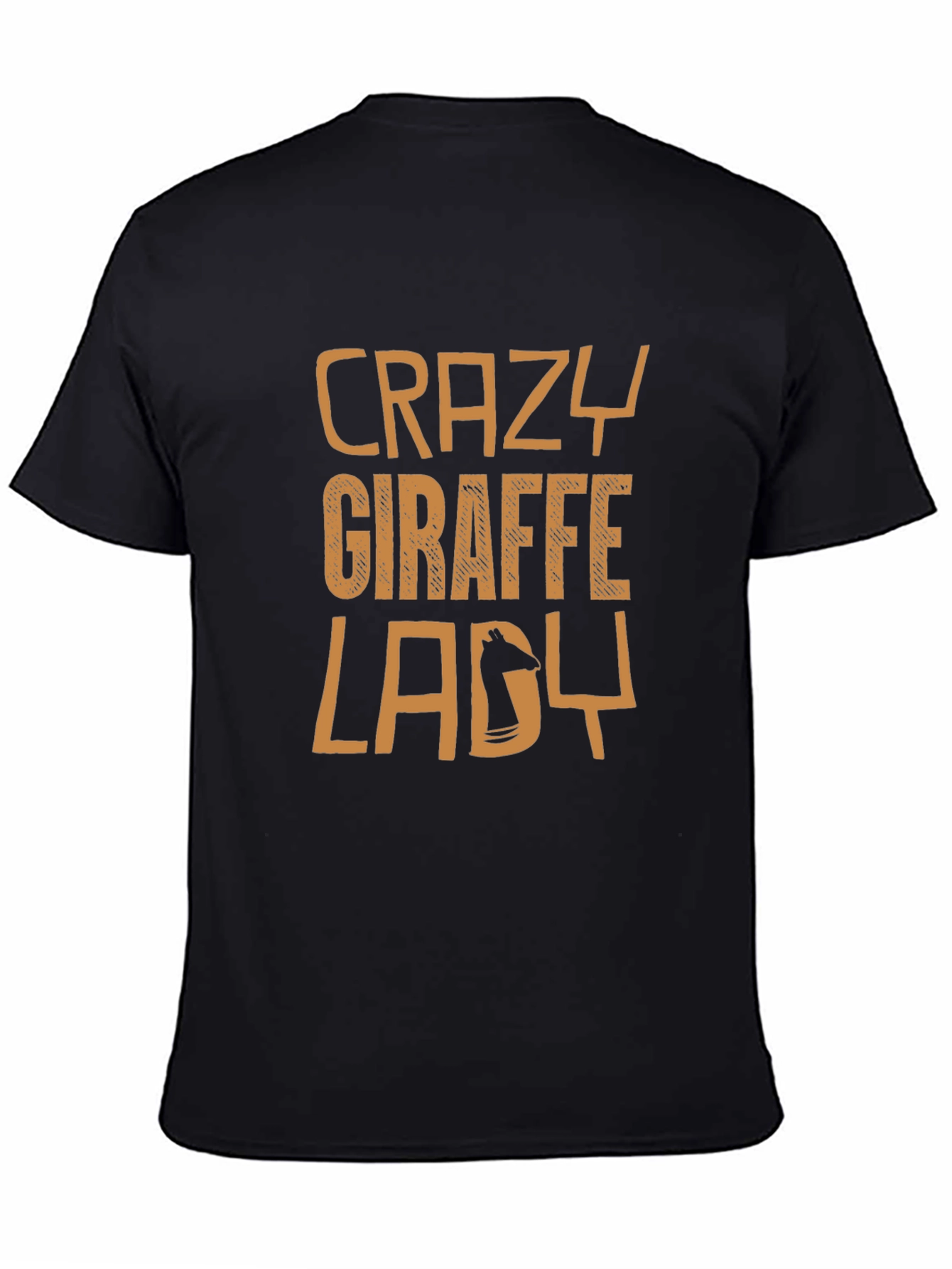 Crazy Giraffe Lady Graphic Tee