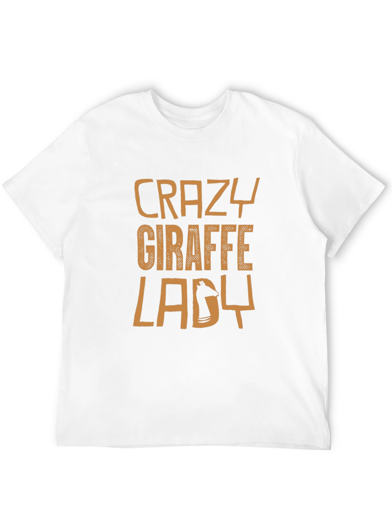 Crazy Giraffe Lady Graphic Tee