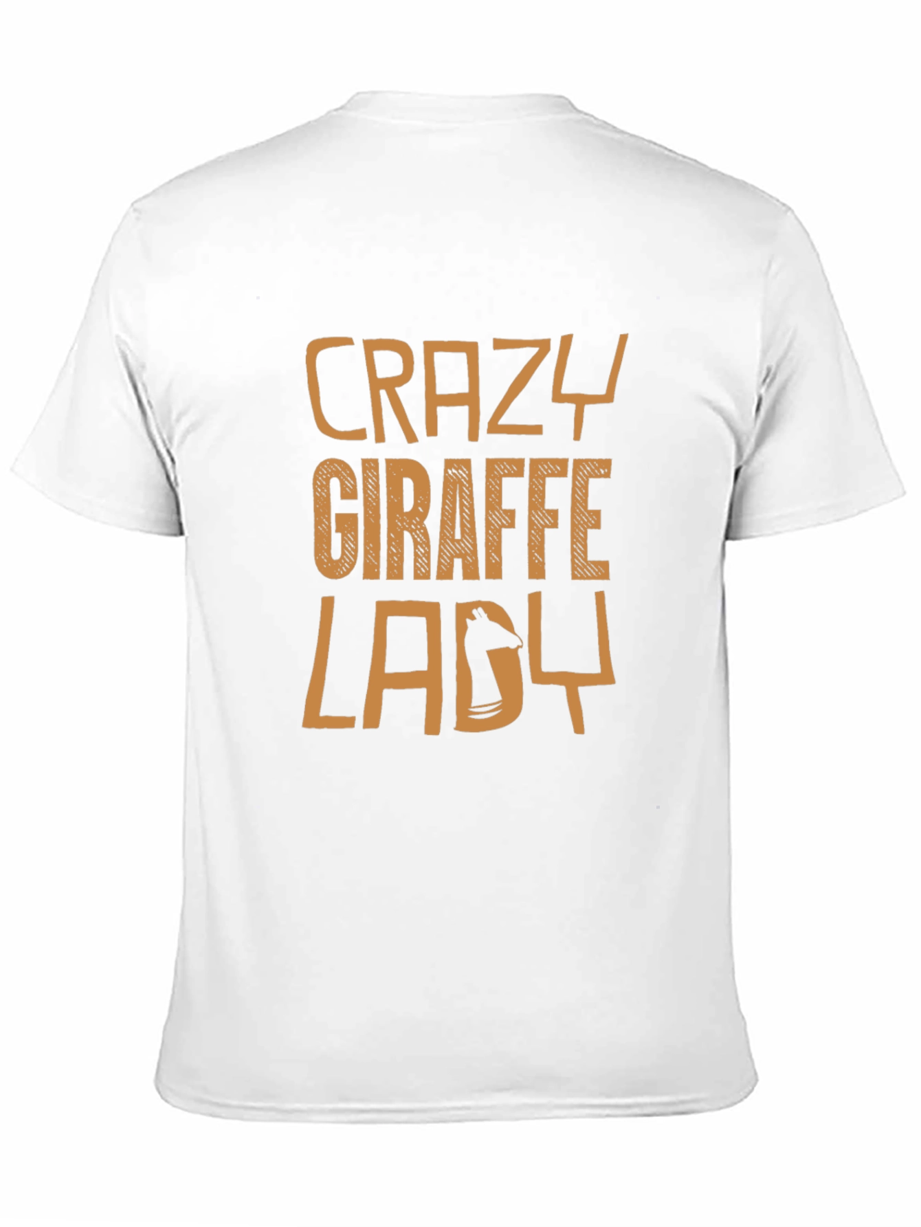 Crazy Giraffe Lady Graphic Tee