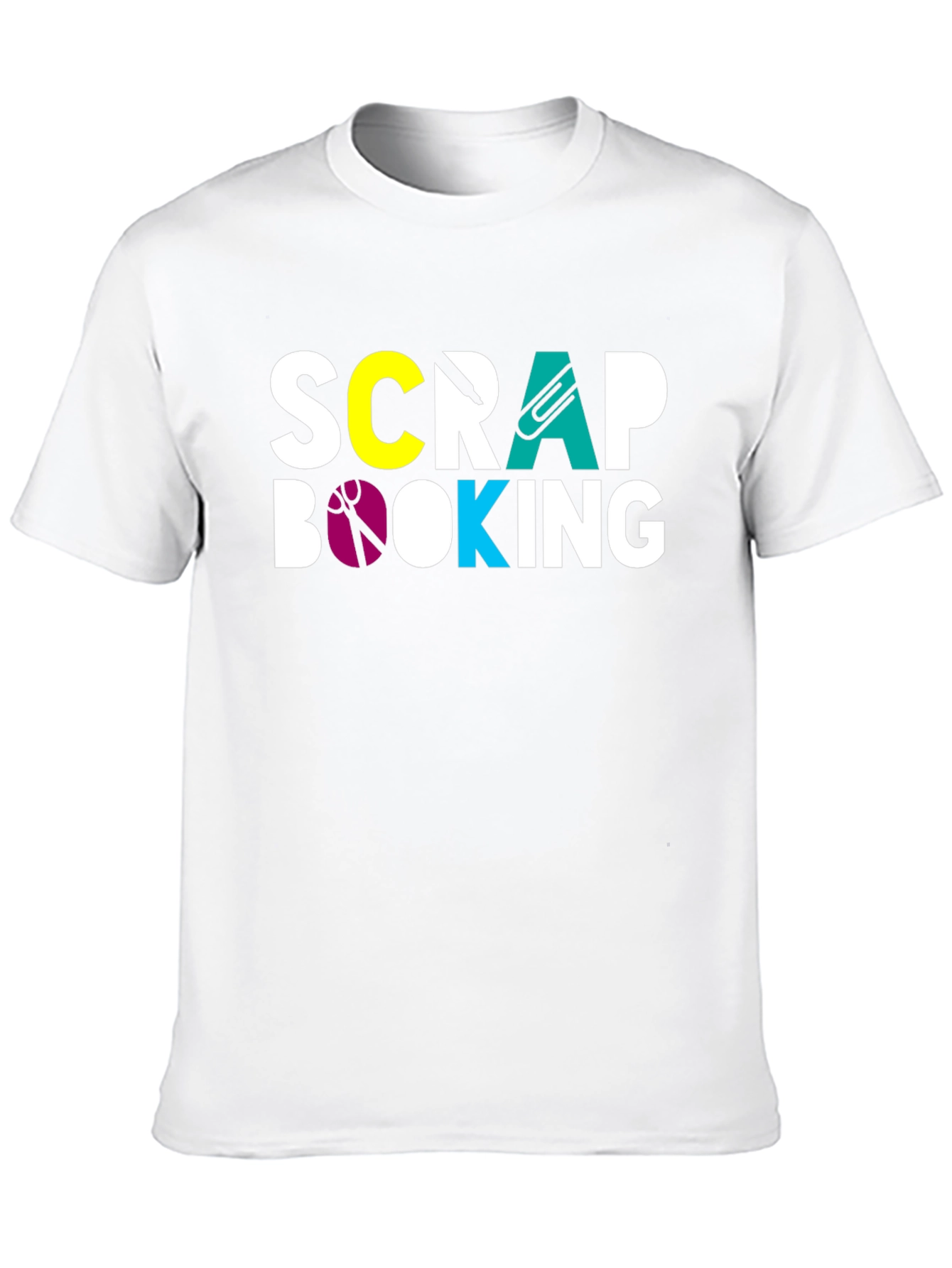 Scrapbooking Graphic T-Shirt - Crafty Hobby Tee