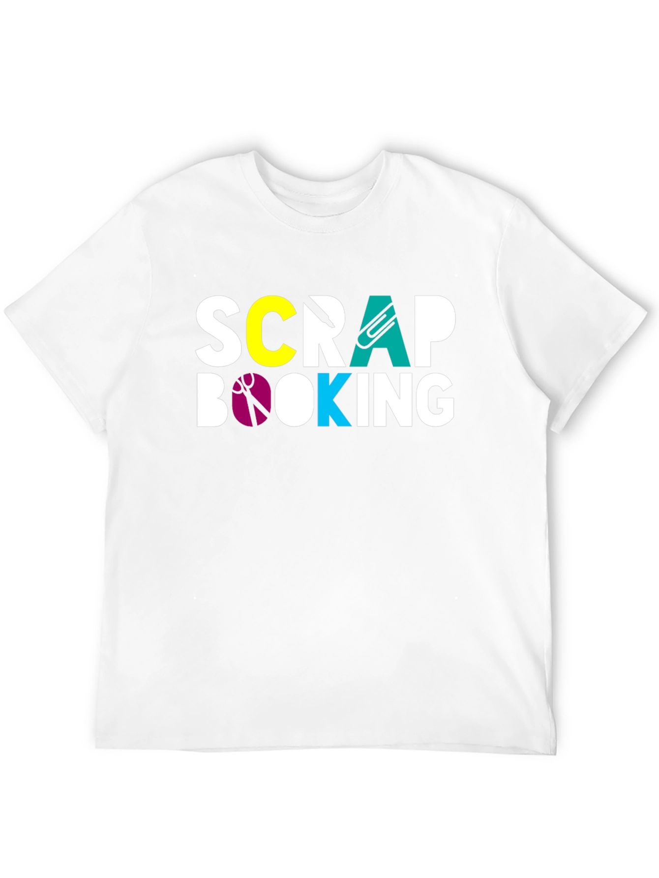 Scrapbooking Graphic T-Shirt - Crafty Hobby Tee