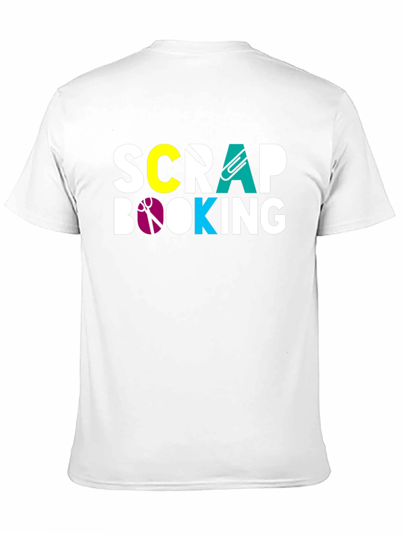 Scrapbooking Graphic T-Shirt - Crafty Hobby Tee