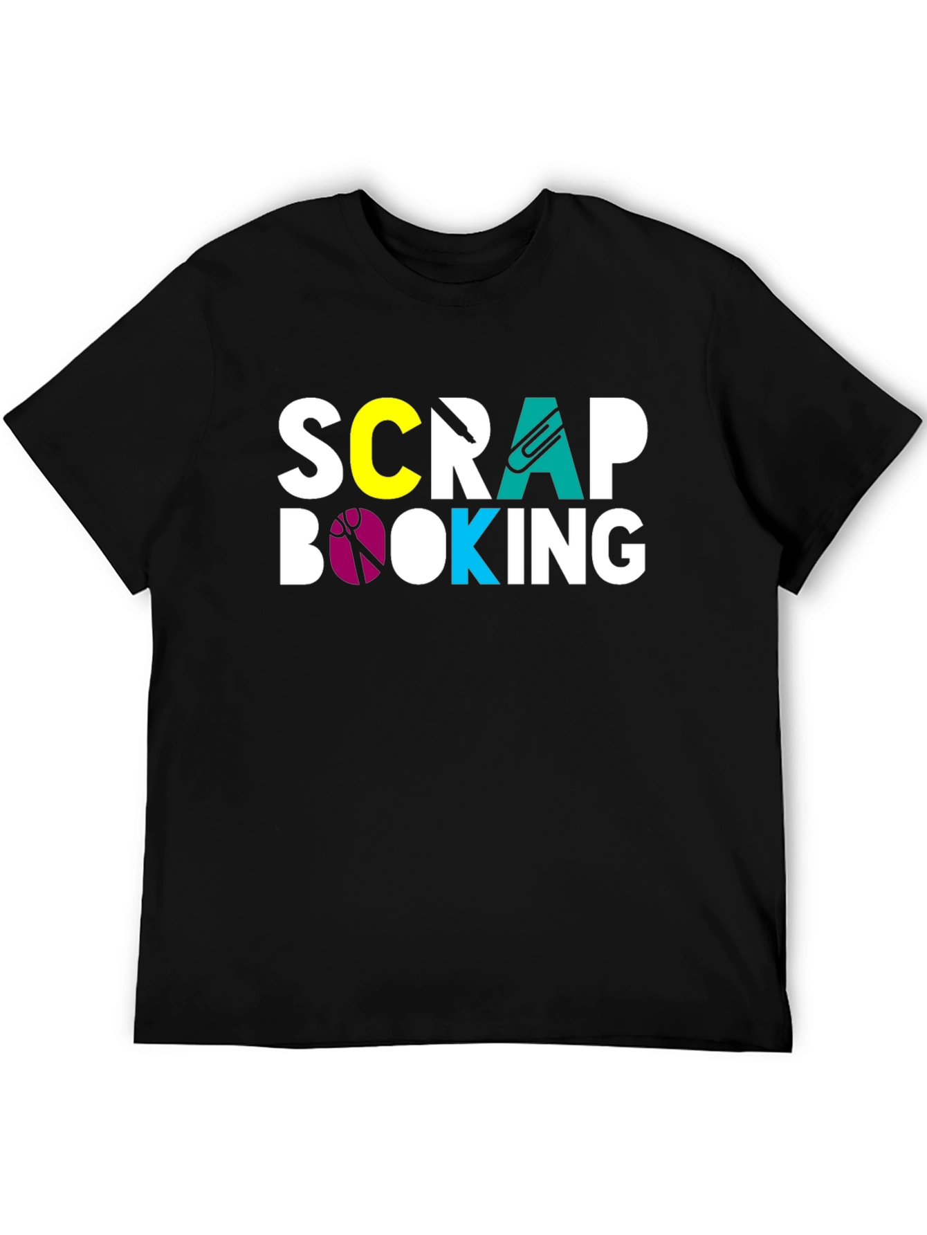 Scrapbooking Graphic T-Shirt - Crafty Hobby Tee
