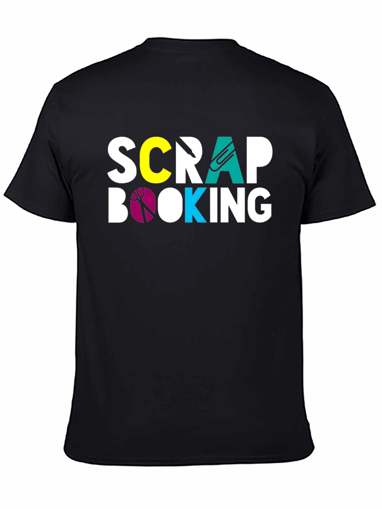Scrapbooking Graphic T-Shirt - Crafty Hobby Tee