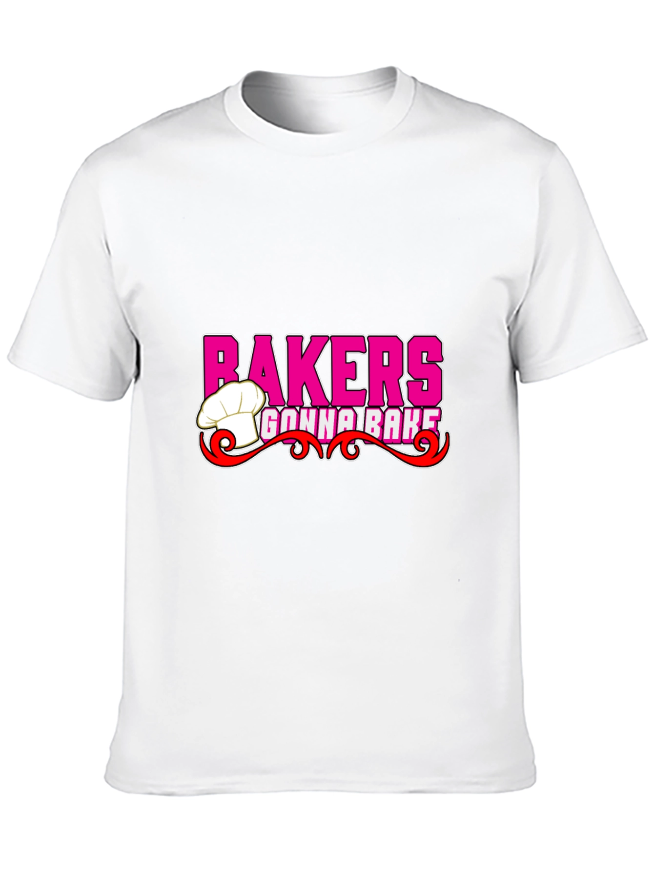 Bakers Gonna Bake Black Graphic T-Shirt