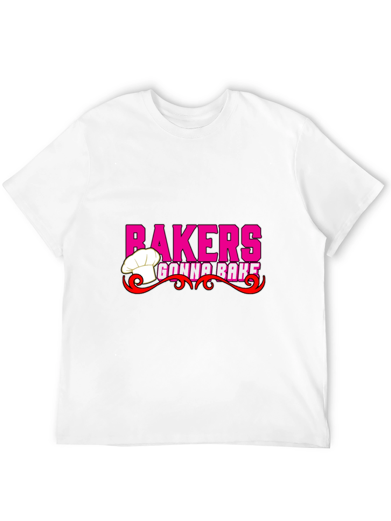 Bakers Gonna Bake Black Graphic T-Shirt
