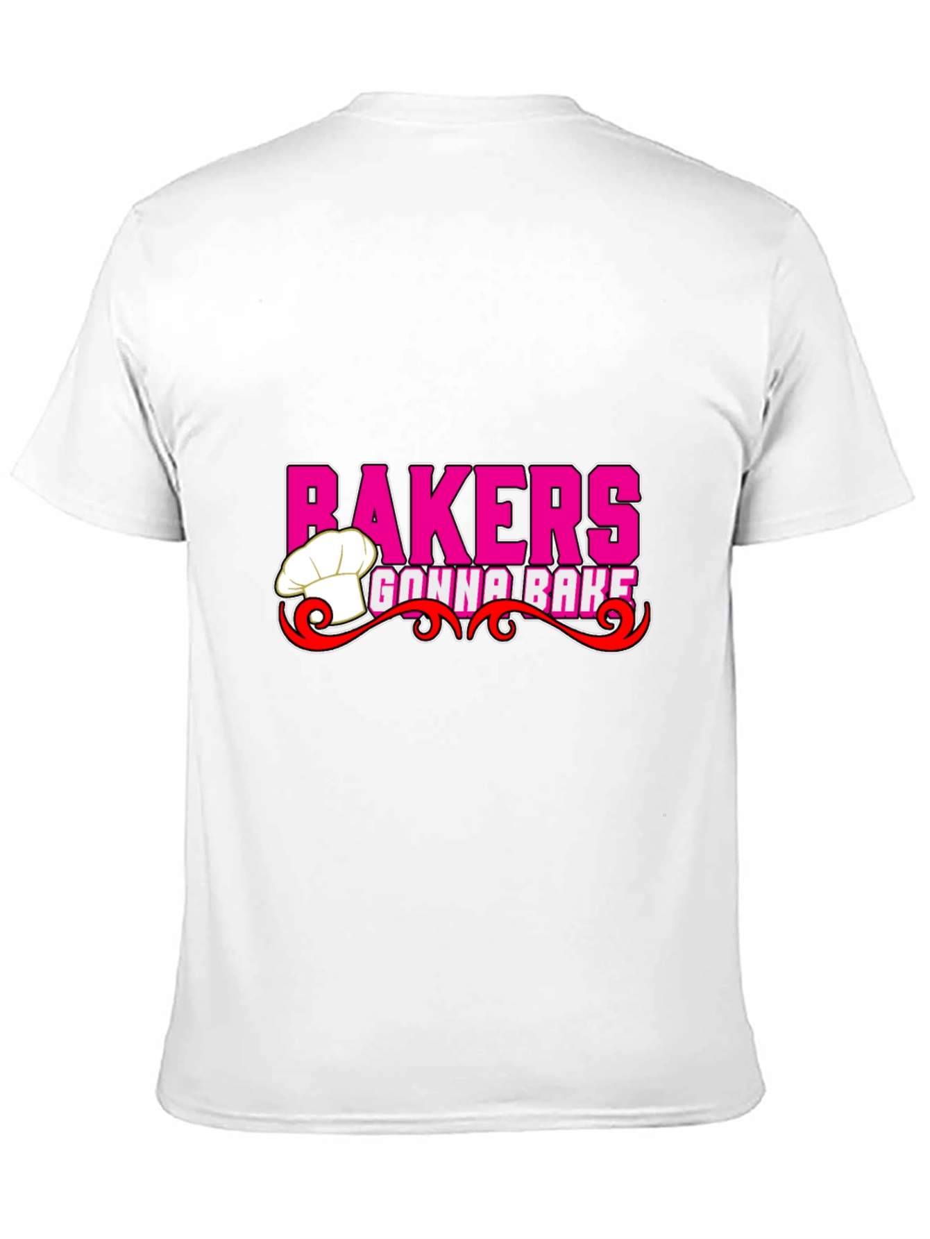 Bakers Gonna Bake Black Graphic T-Shirt