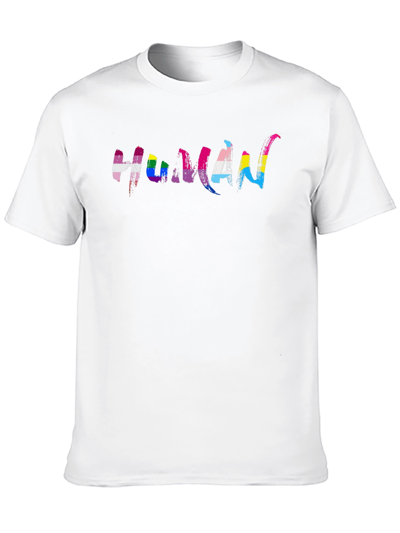LGBTQ+ Human Pride Graphic Tee