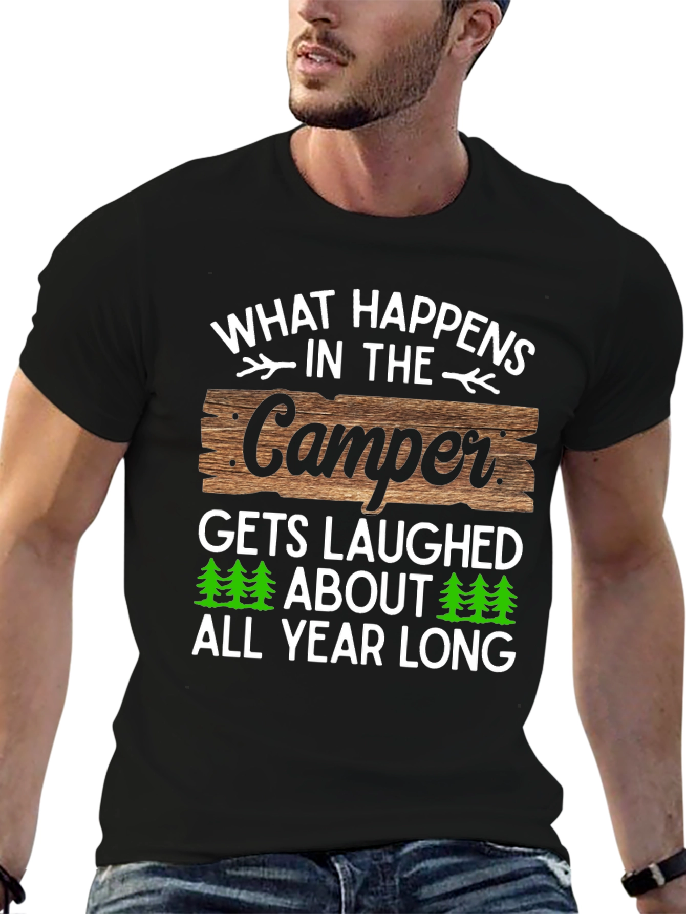 Camper Laughs Graphic T-Shirt