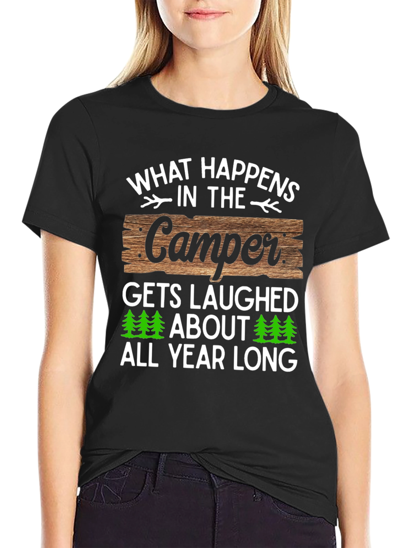Camper Laughs Graphic T-Shirt
