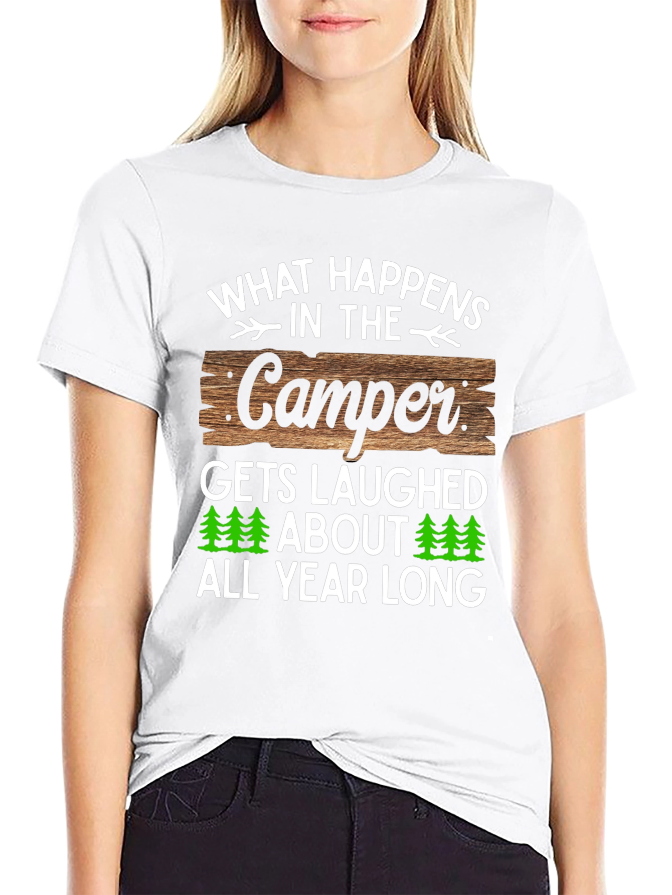 Camper Laughs Graphic T-Shirt