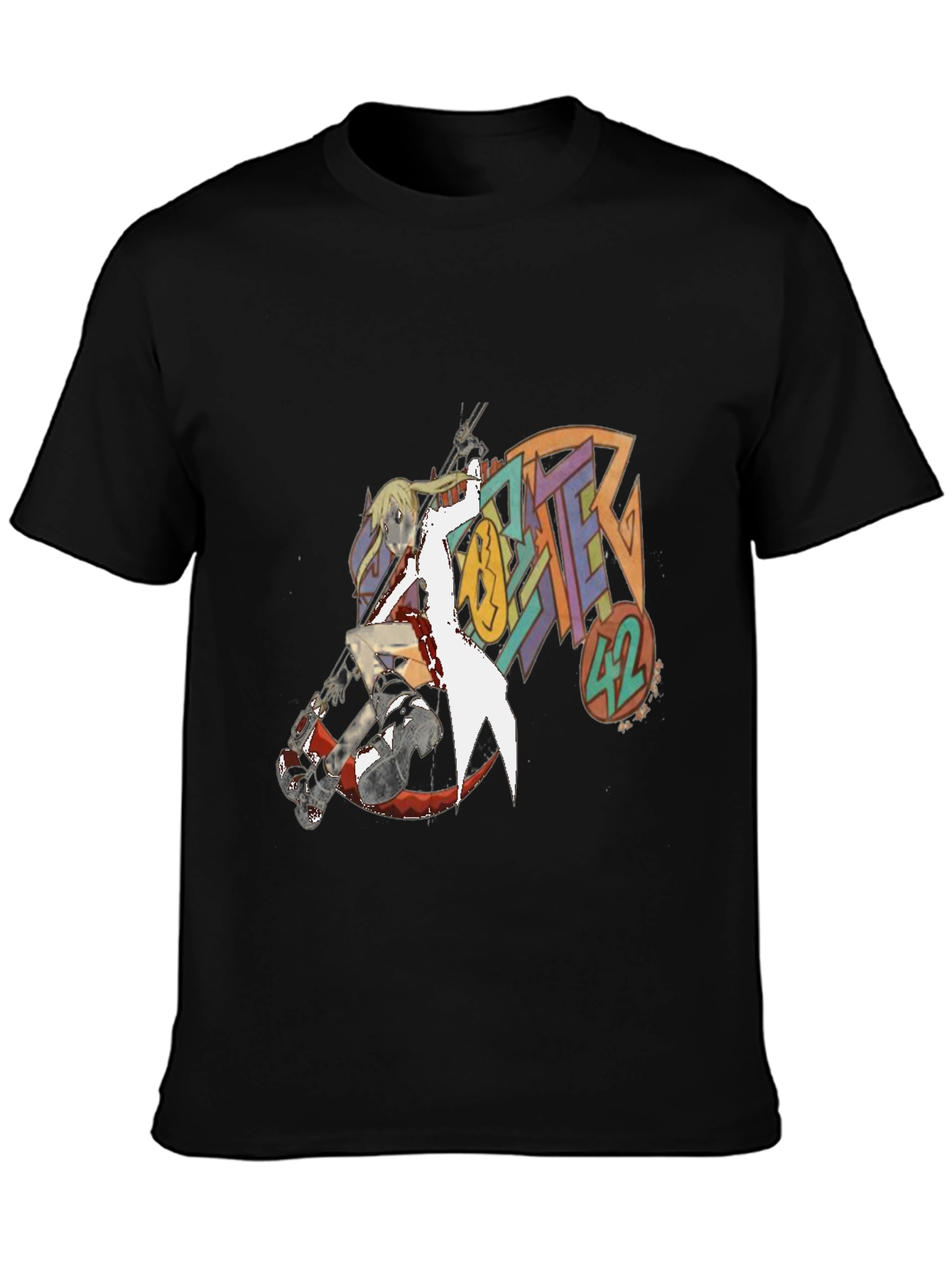 Soul Eater Graphic T-Shirt - Black Cotton Tee