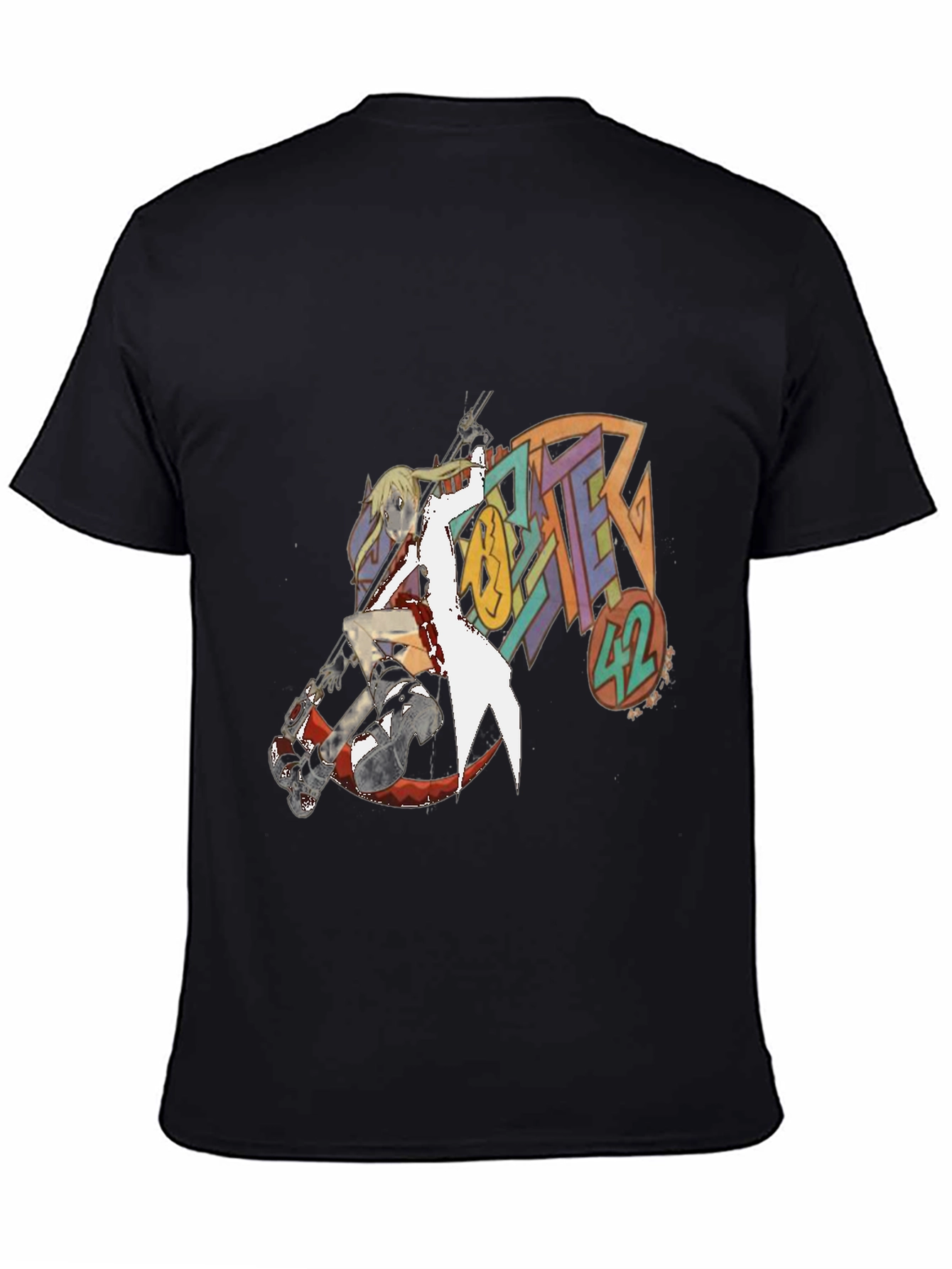 Soul Eater Graphic T-Shirt - Black Cotton Tee