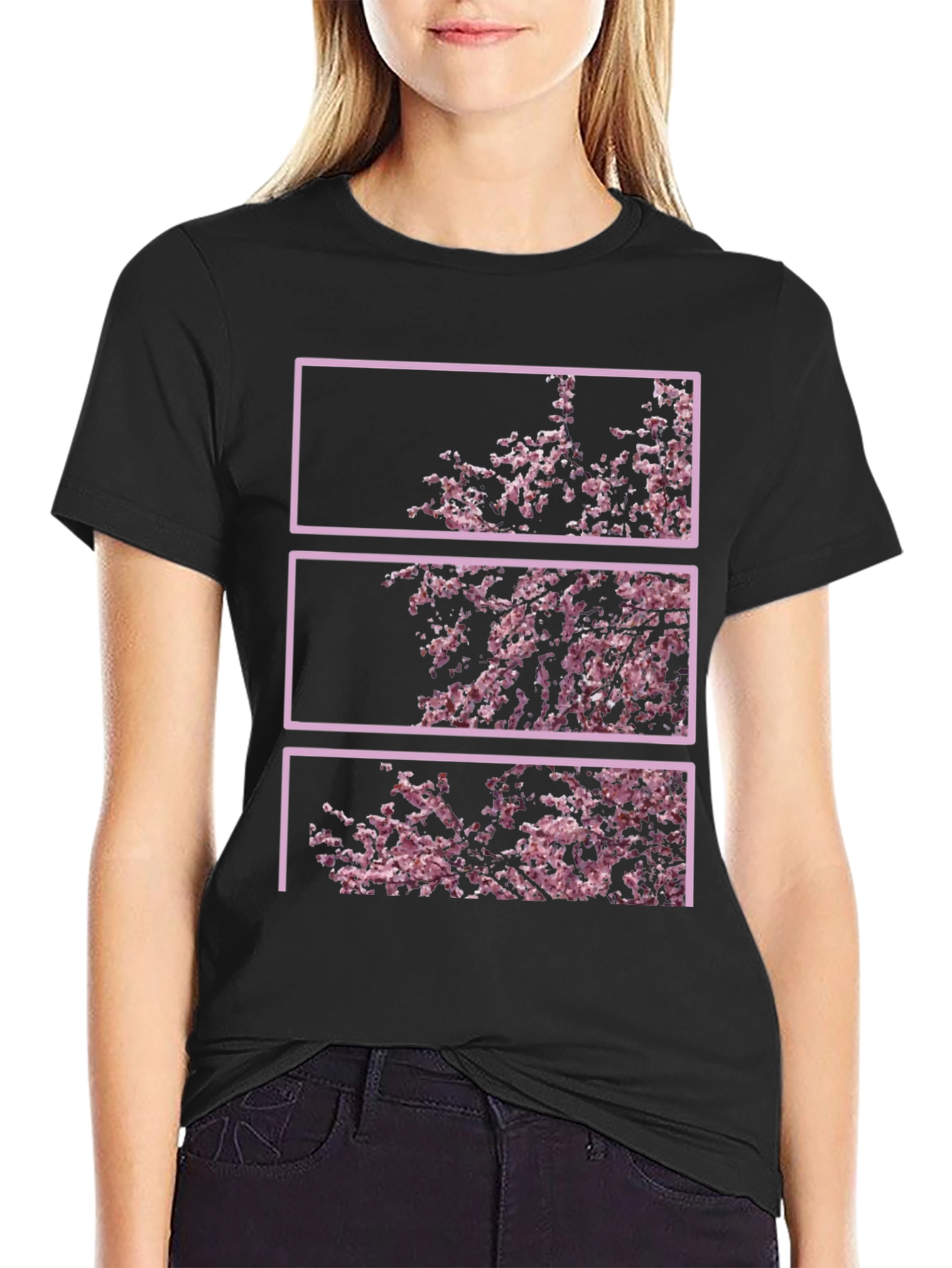 Black Cherry Blossom T-Shirt