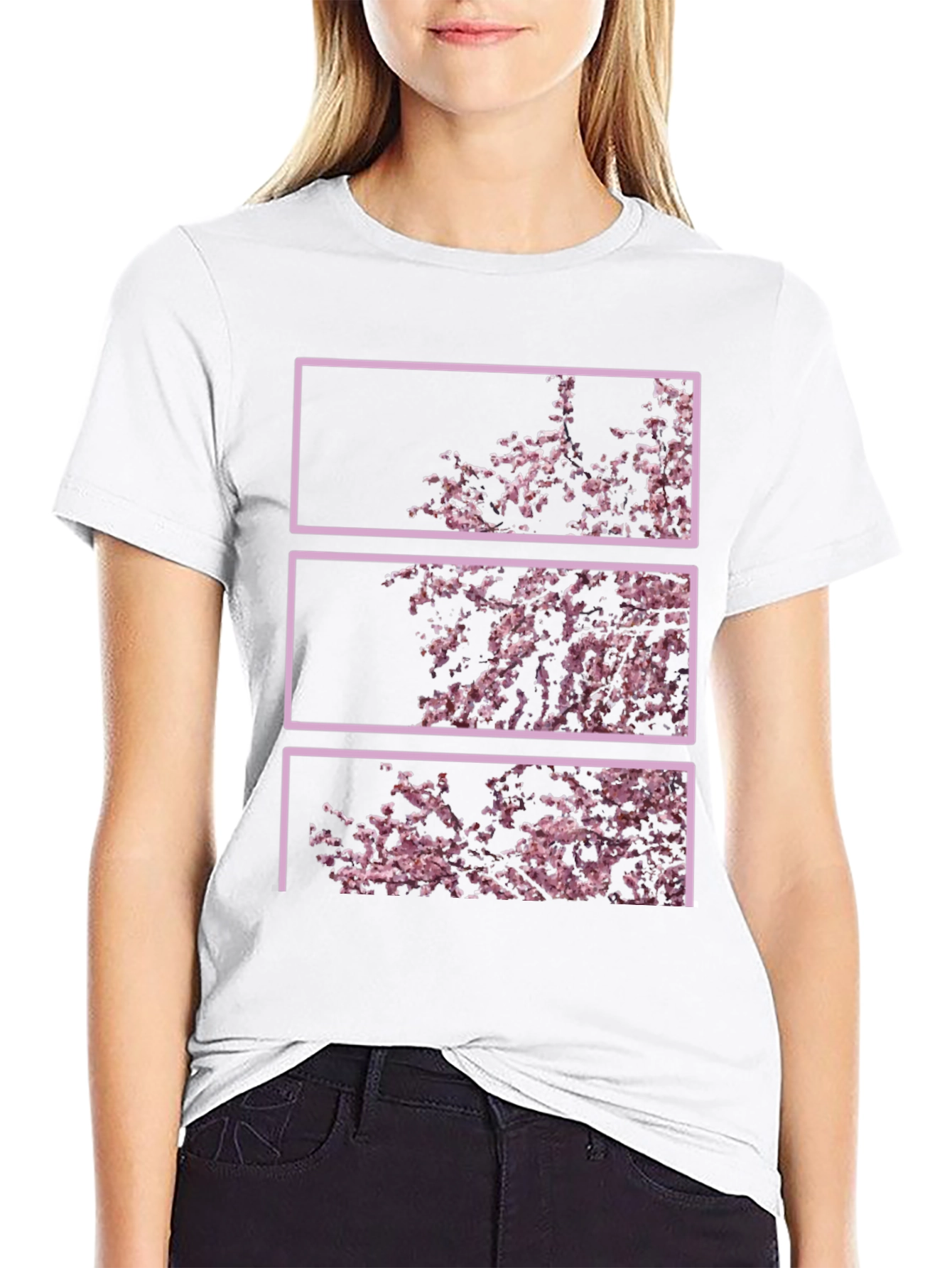 Black Cherry Blossom T-Shirt