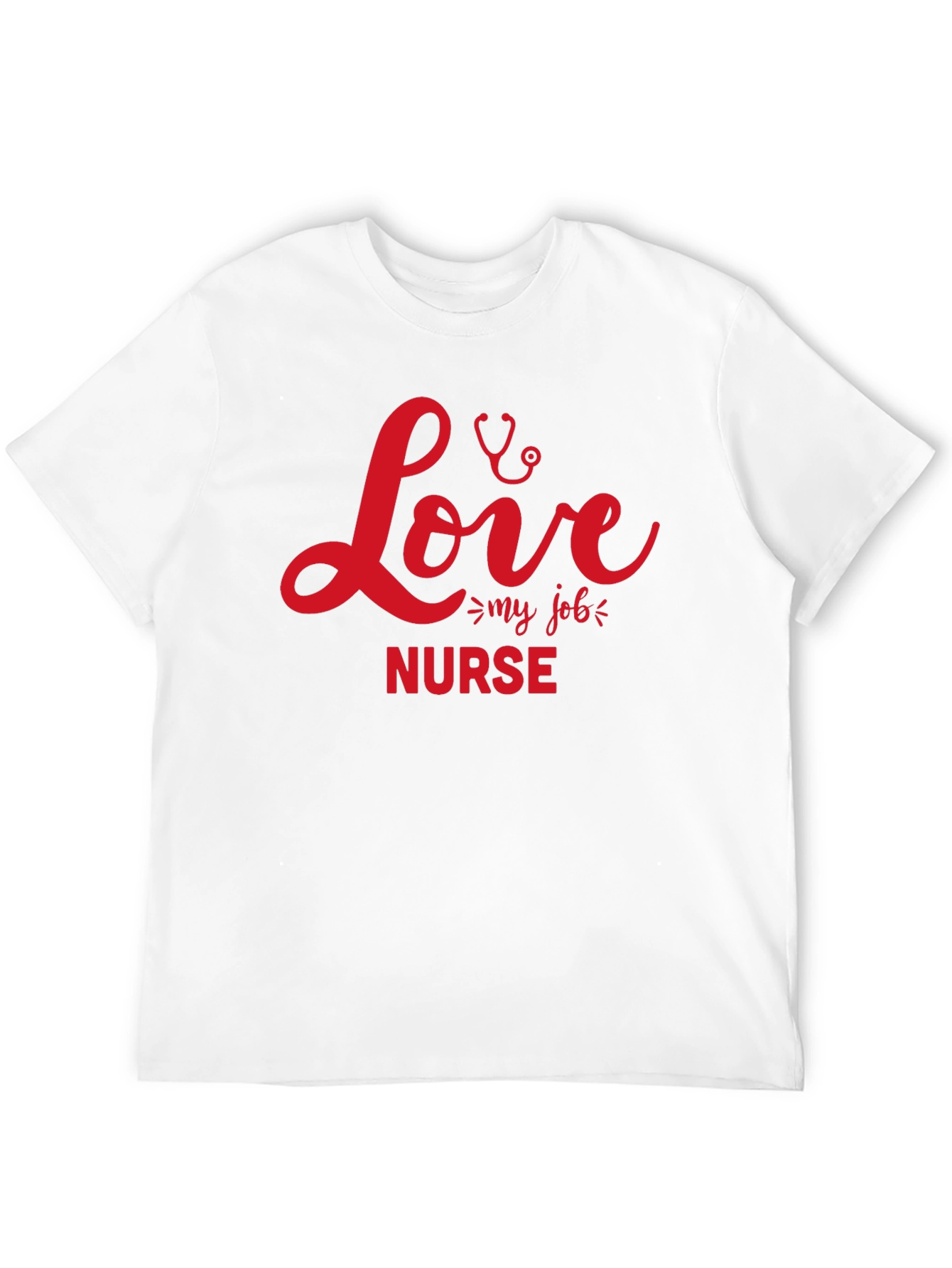 Nurse Love My Job Graphic T-Shirt