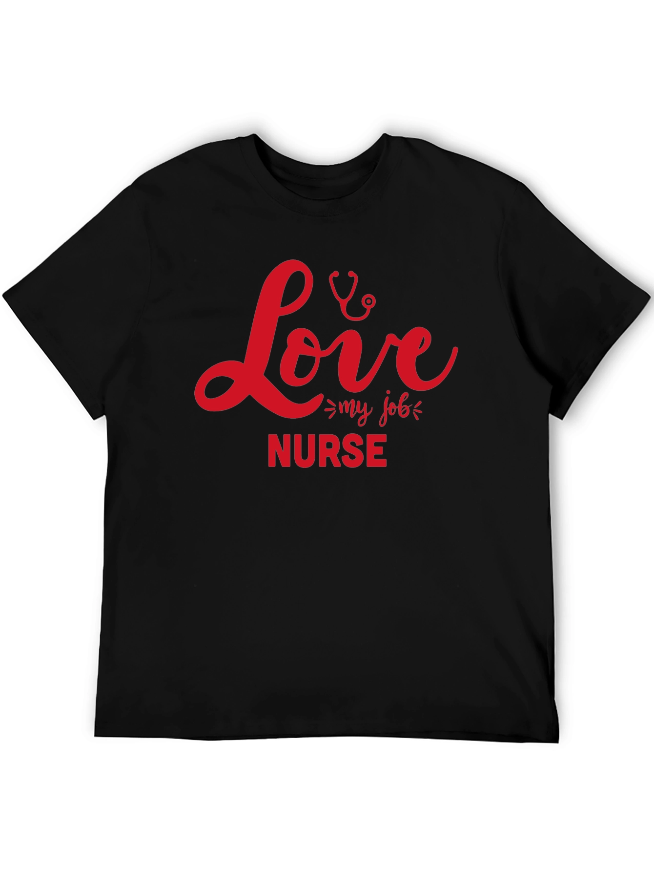 Nurse Love My Job Graphic T-Shirt