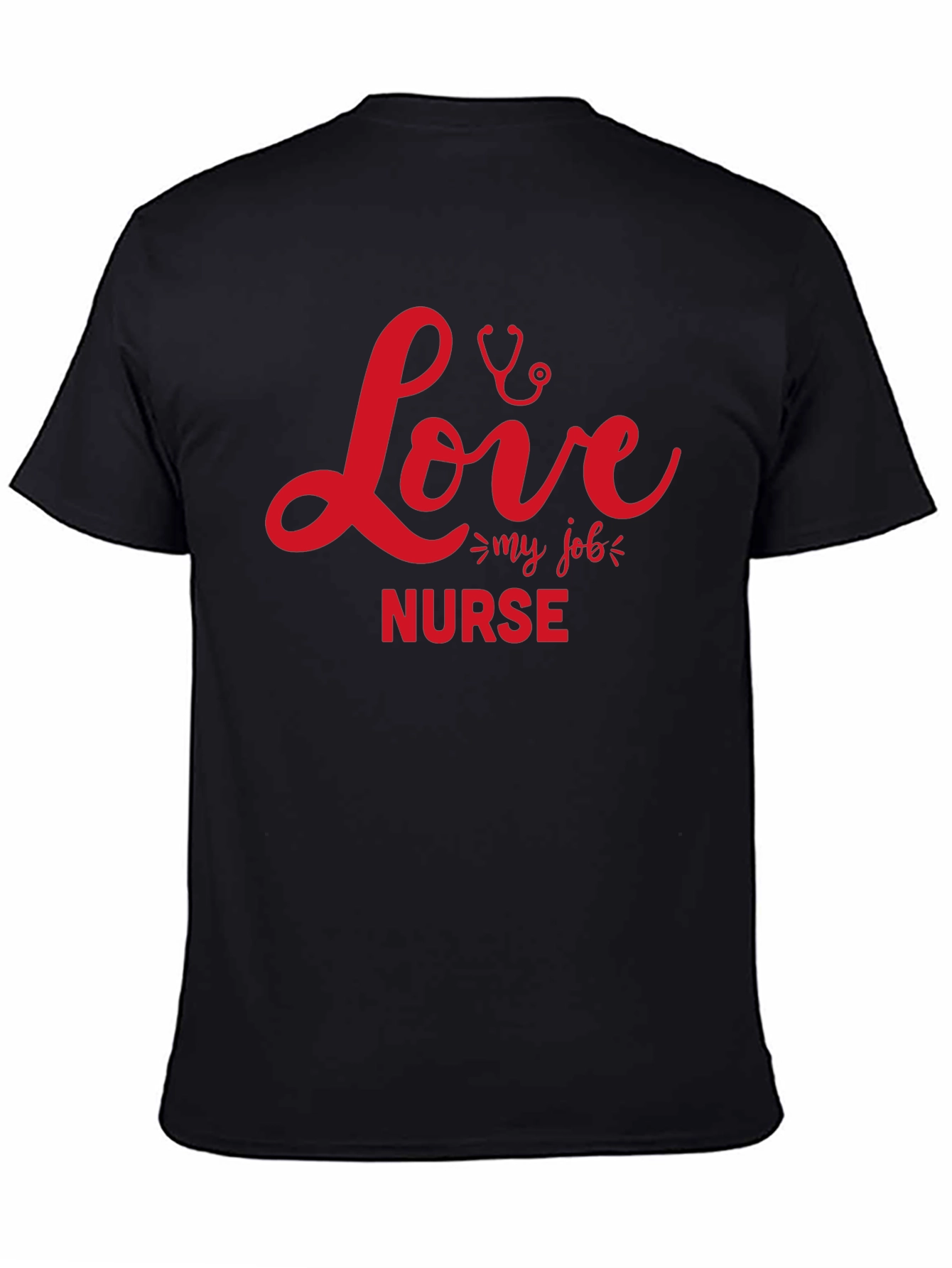Nurse Love My Job Graphic T-Shirt