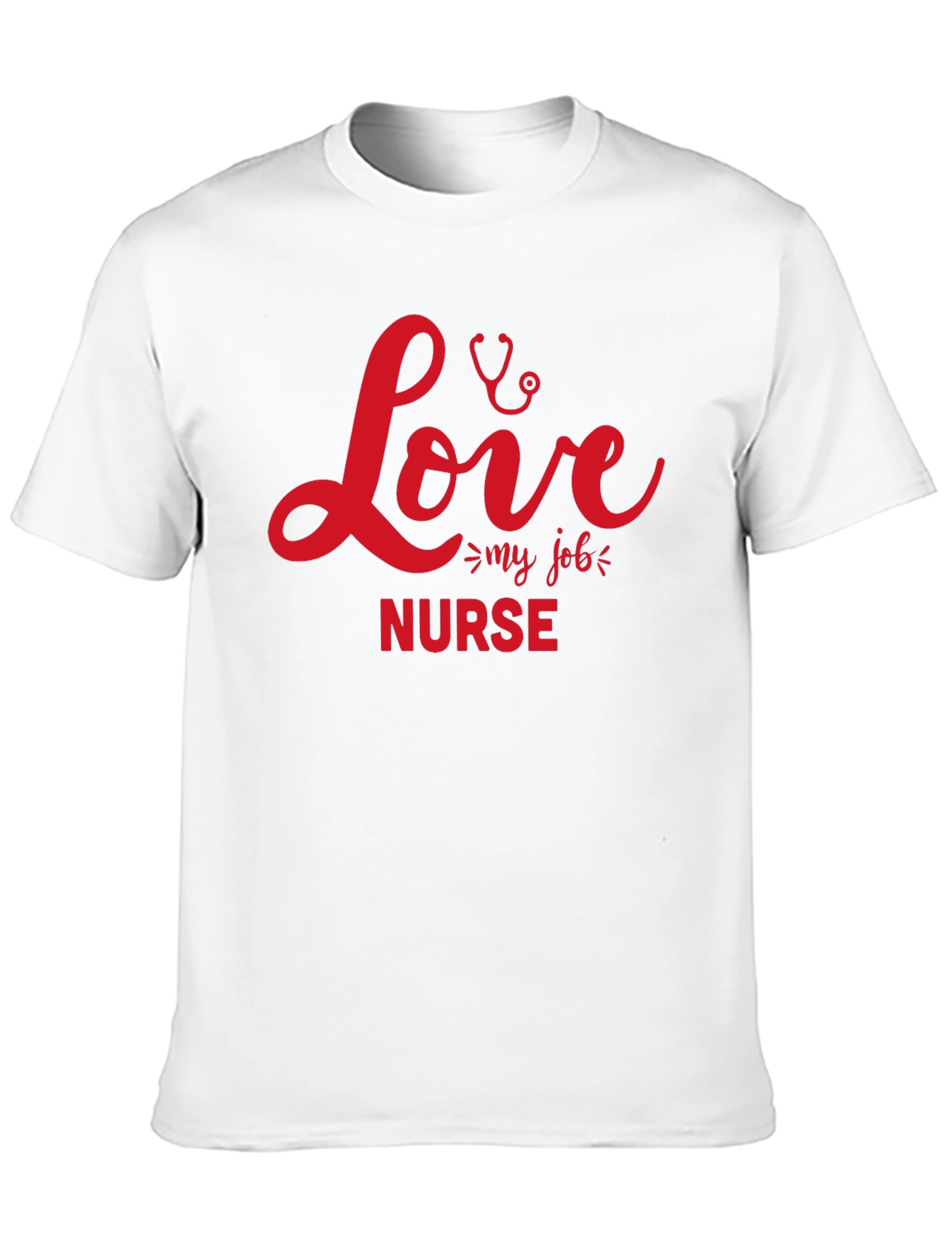 Nurse Love My Job Graphic T-Shirt