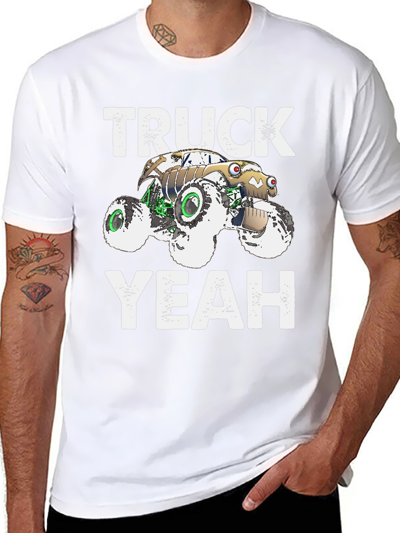 Truck Yeah Monster Truck T-Shirt