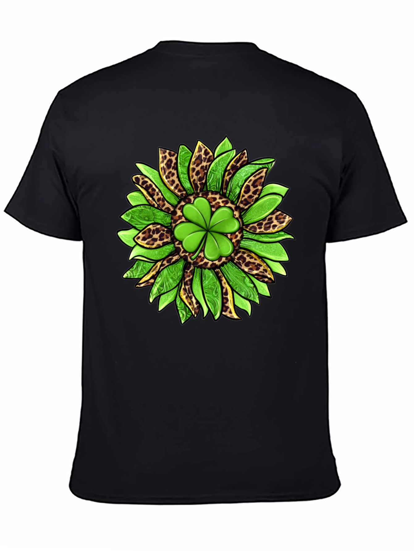 Shamrock Sunflower Graphic Tee