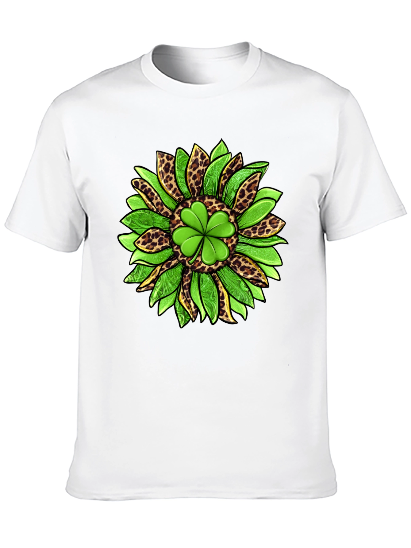 Shamrock Sunflower Graphic Tee