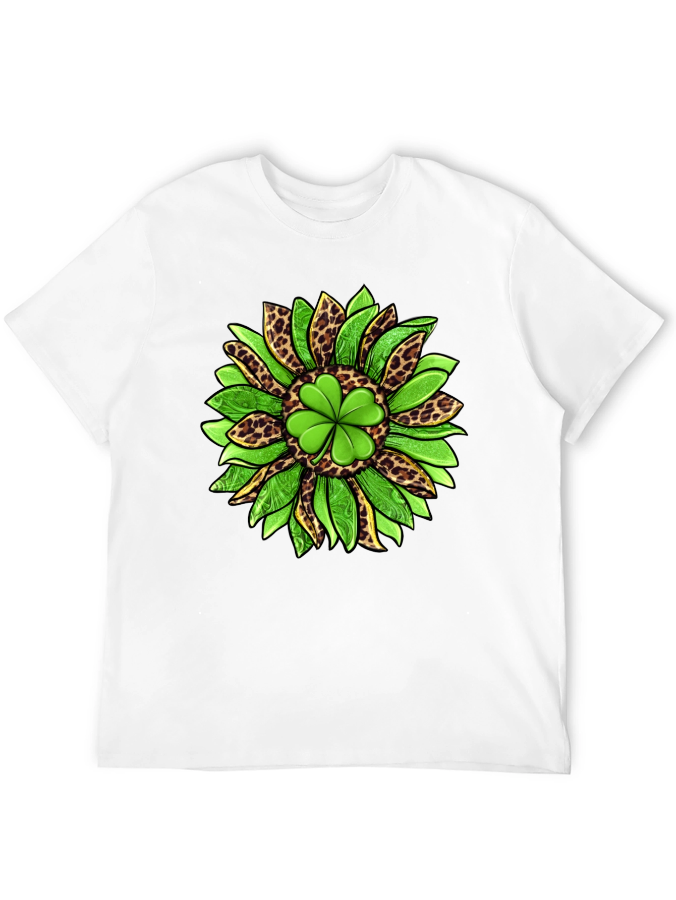 Shamrock Sunflower Graphic Tee