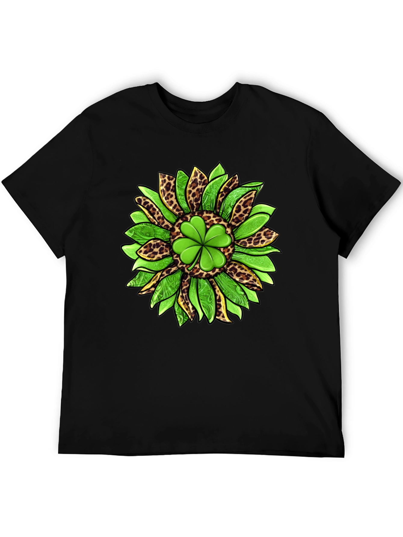 Shamrock Sunflower Graphic Tee