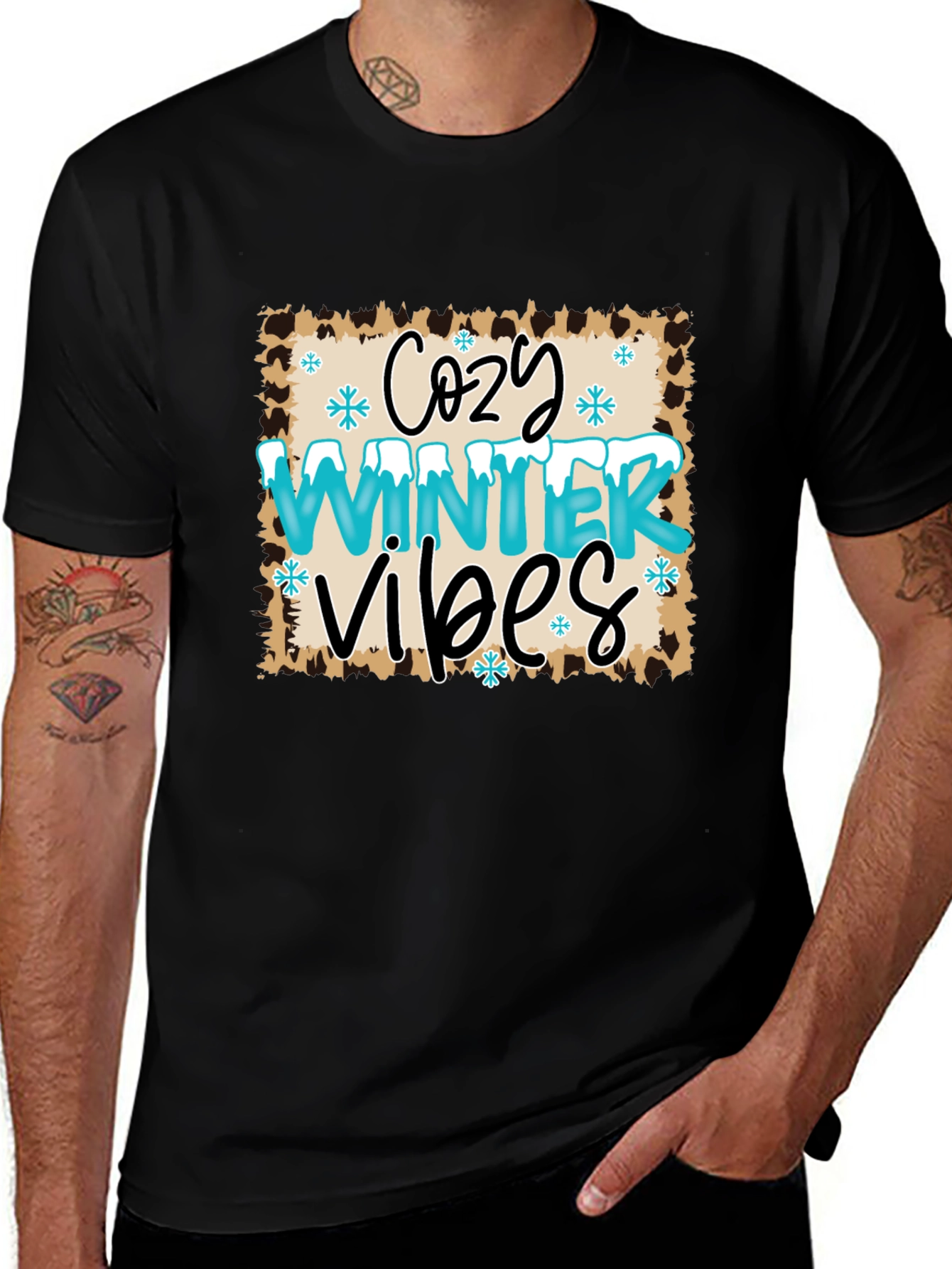 Cozy Winter Vibes Graphic Tee