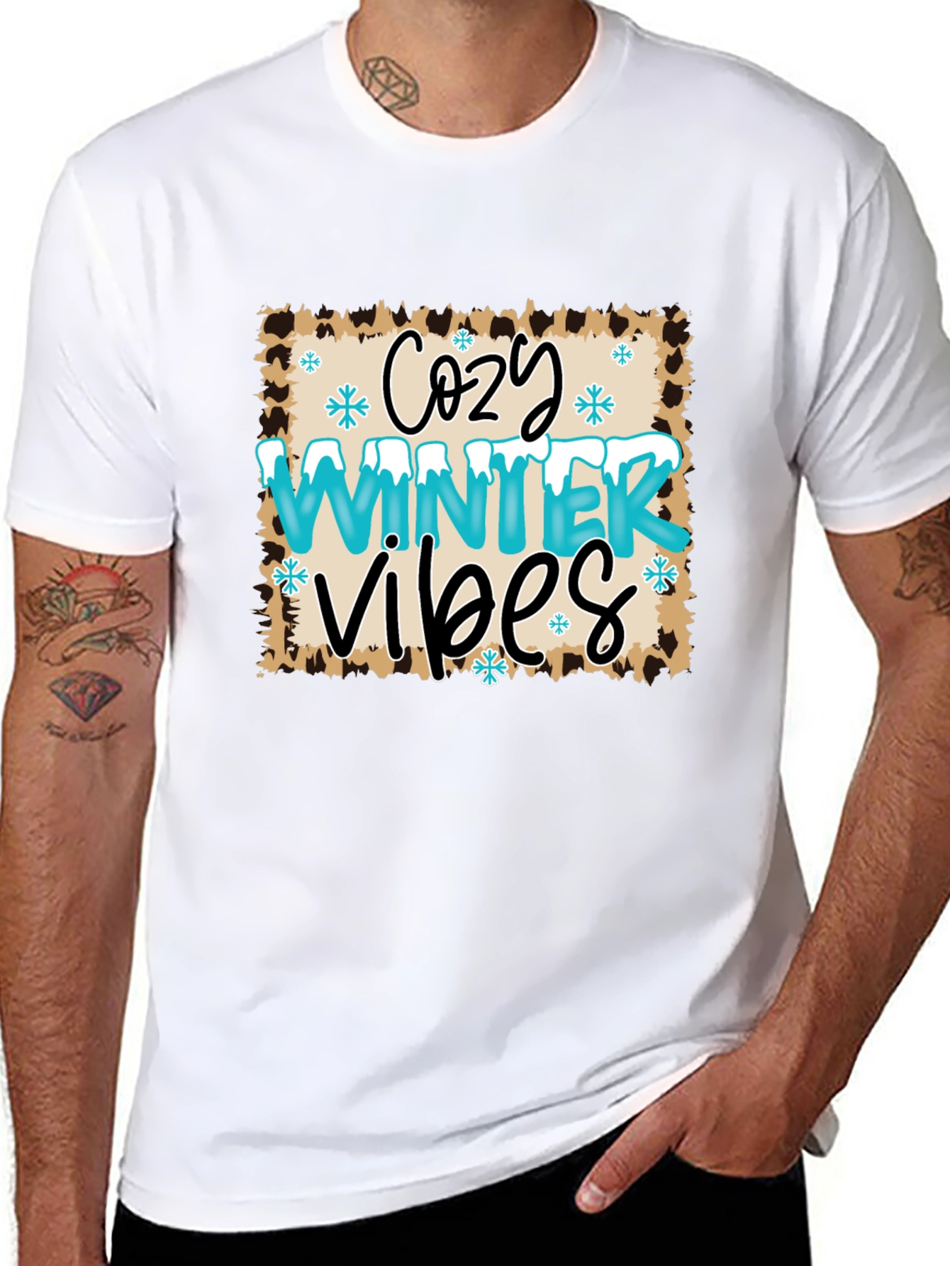 Cozy Winter Vibes Graphic Tee